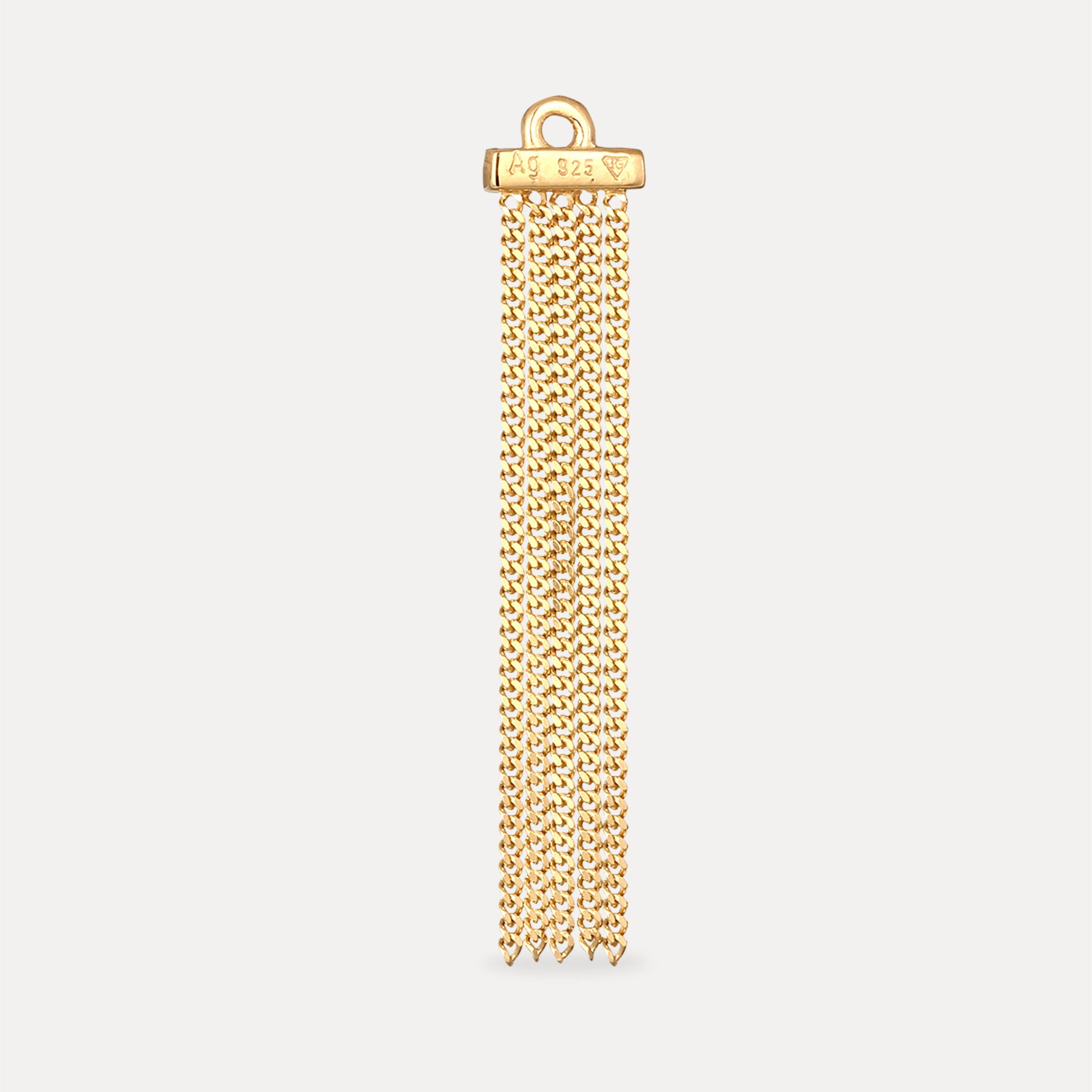 Balance Fringe Back Add-On Earrings