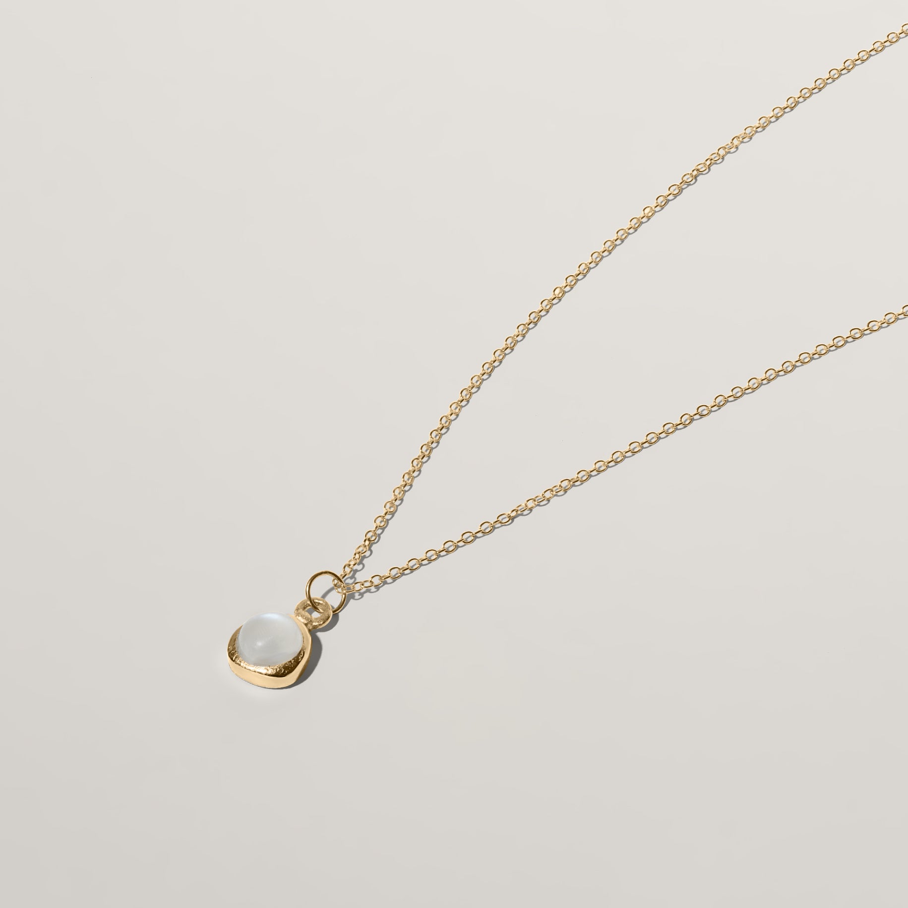 Zodiac Birthstone Necklace 14k Solid Gold