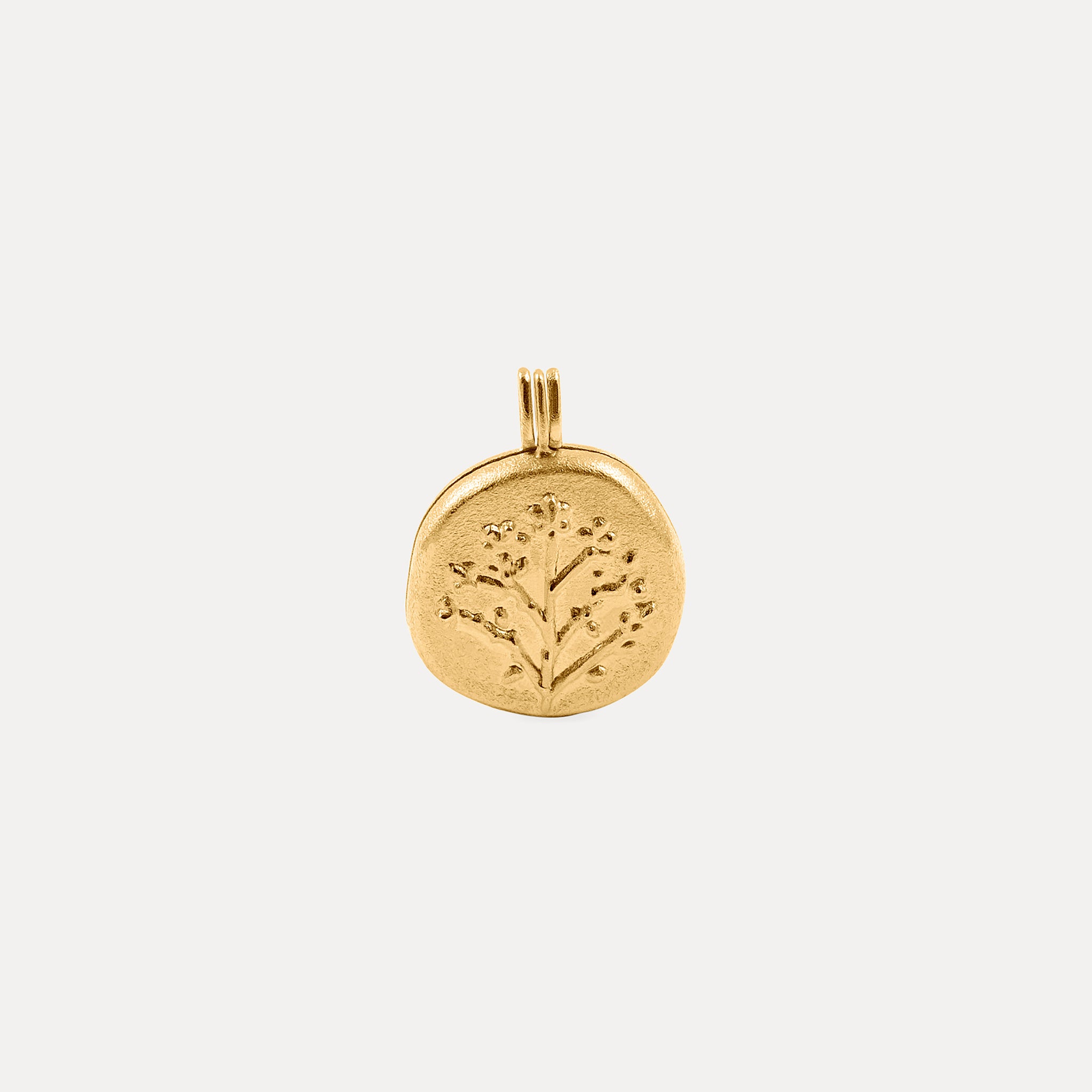 Floral Locket Pendant