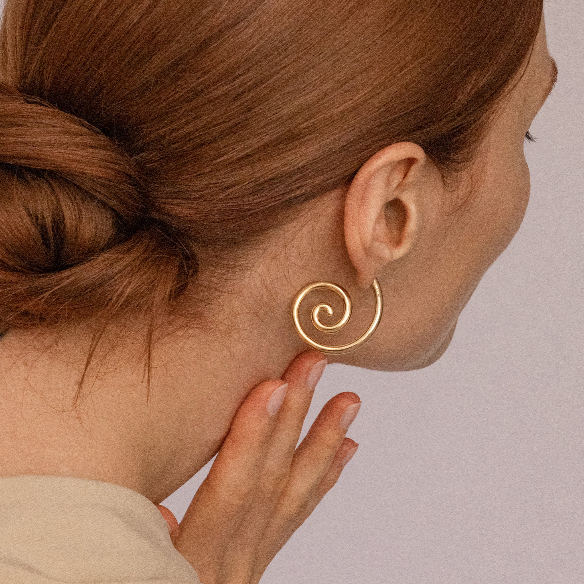 Hypnotic Hoop Earrings
