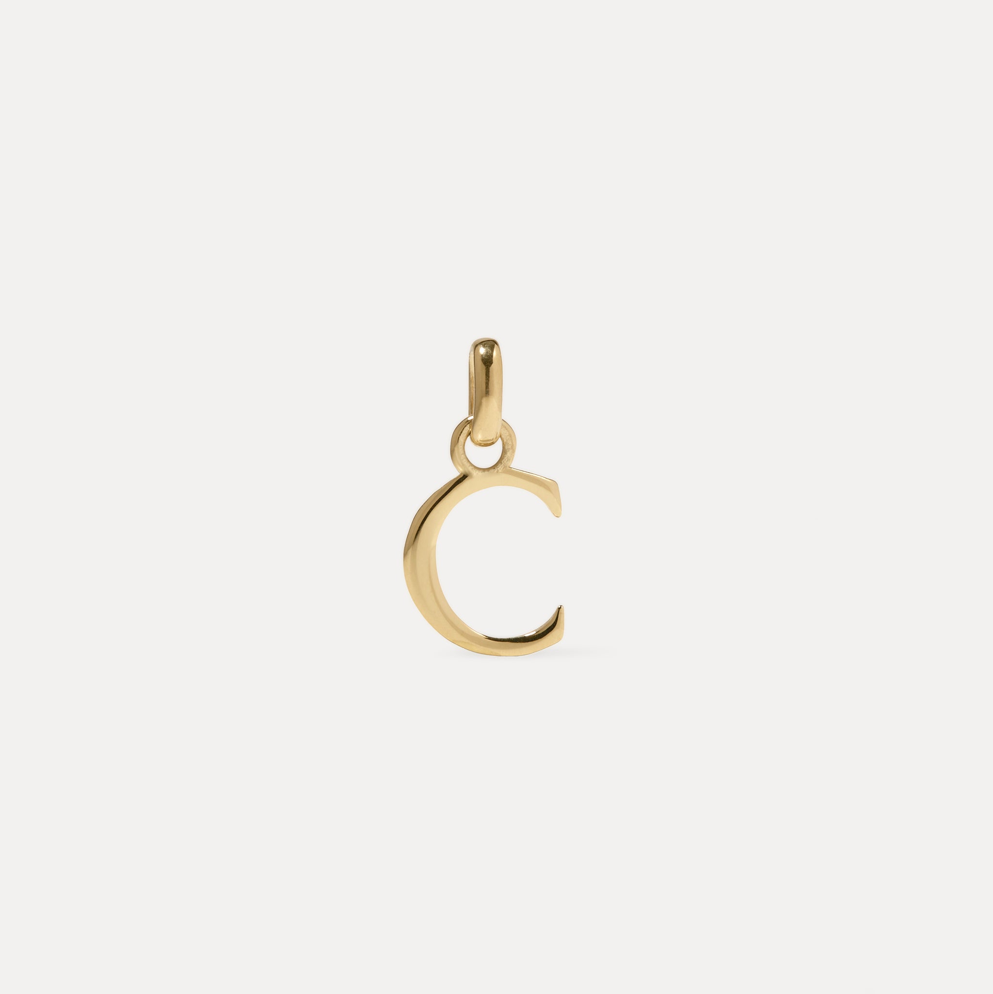Initial Pendant | 14k Gold