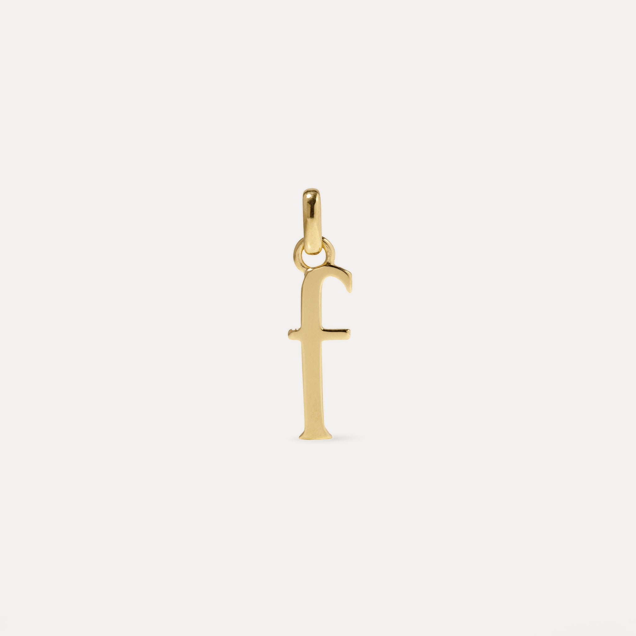 Initial Pendant | 14k Gold