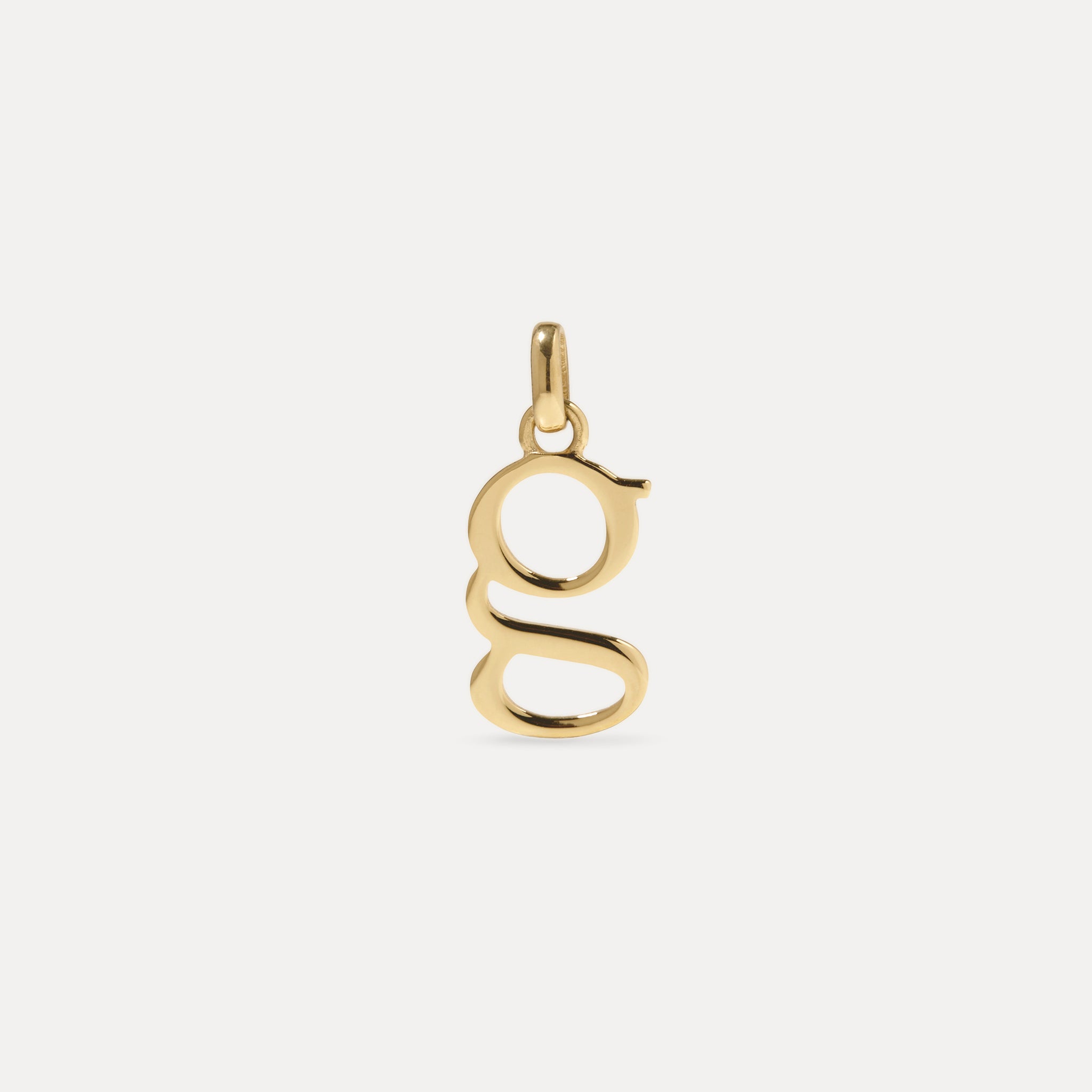 Initial Pendant | 14k Gold