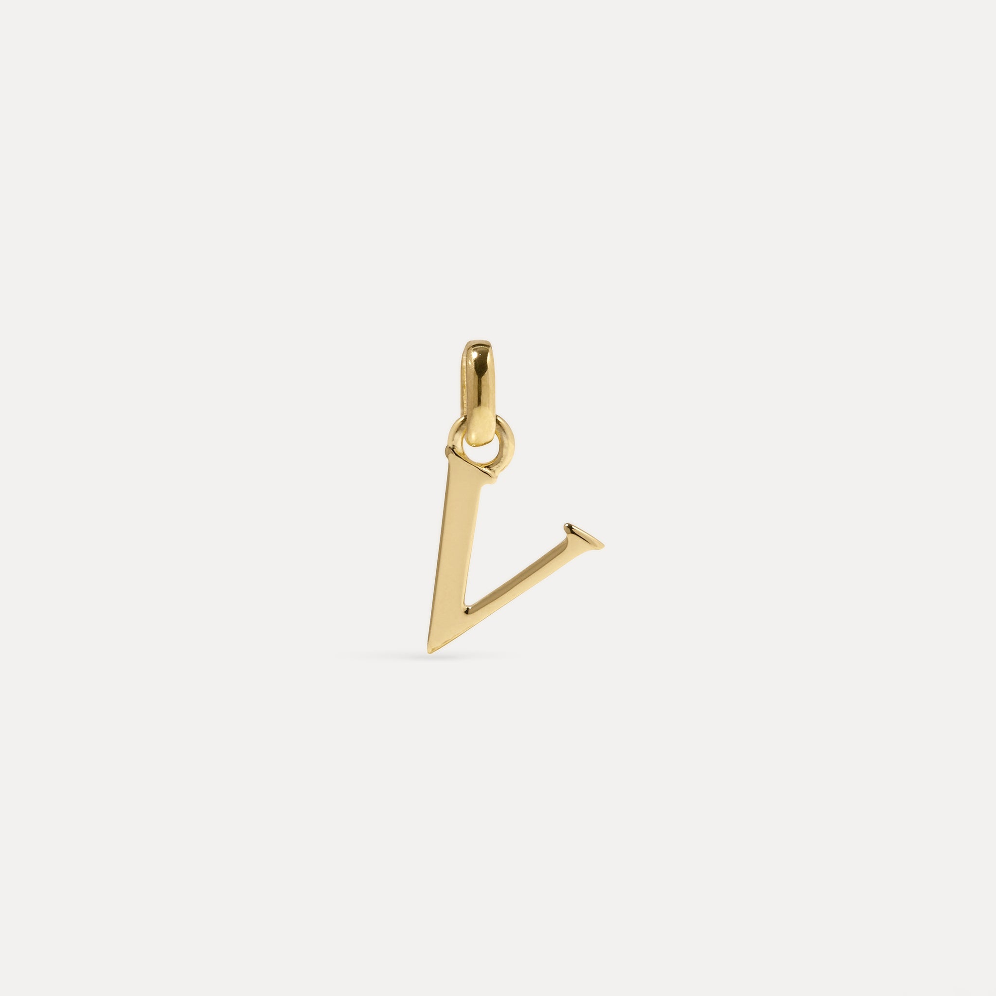 Initial Pendant | 14k Gold