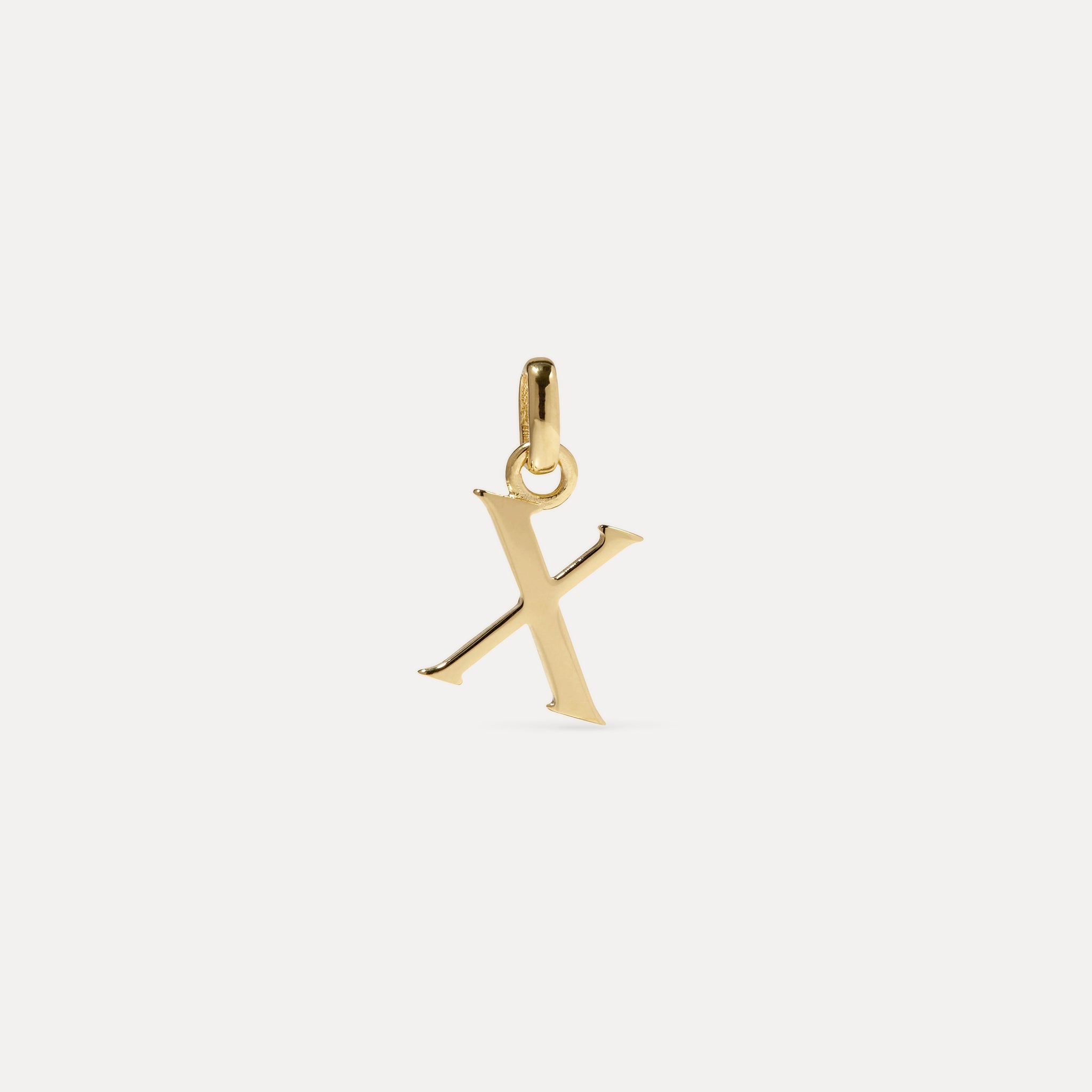 Initial Pendant | 14k Gold