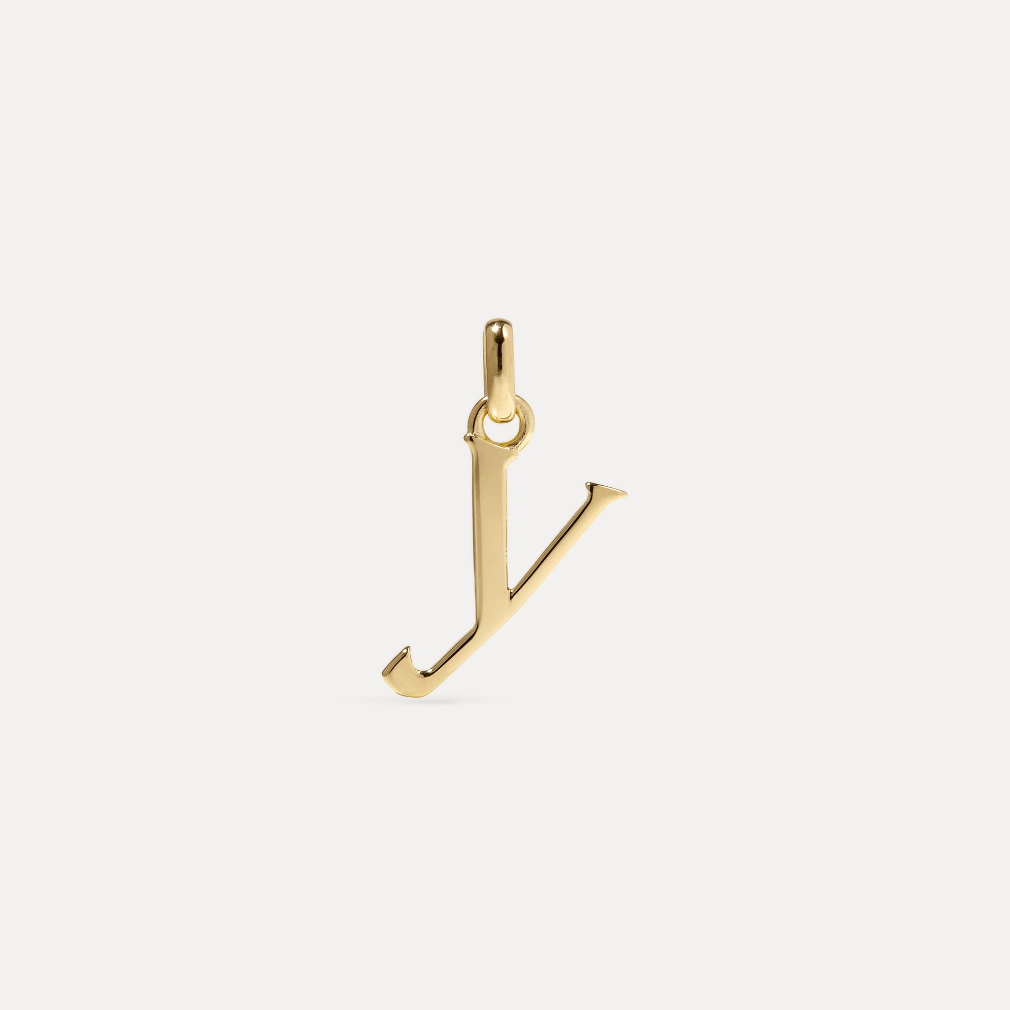 Initial Pendant | 14k Gold