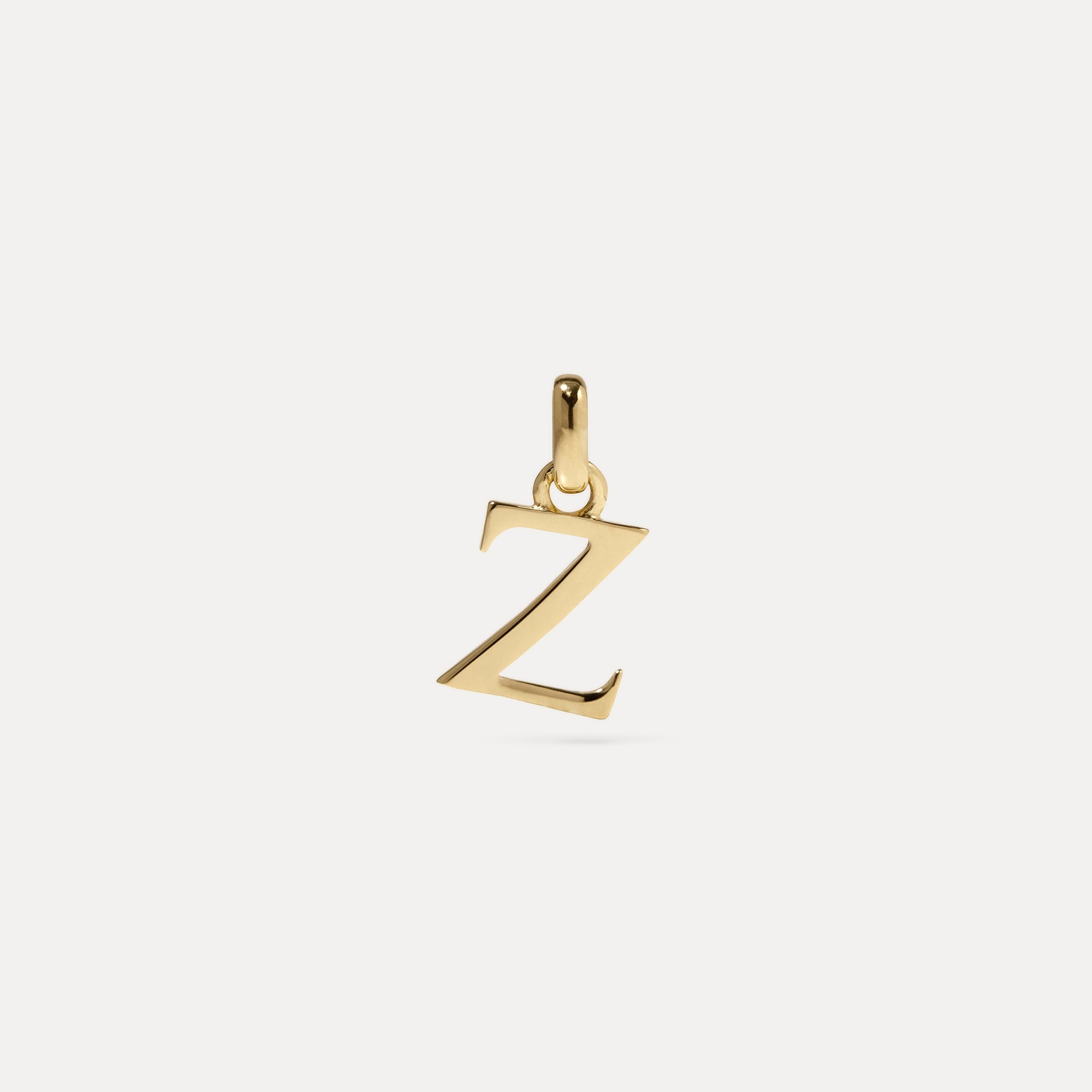 Initial Pendant | 14k Gold