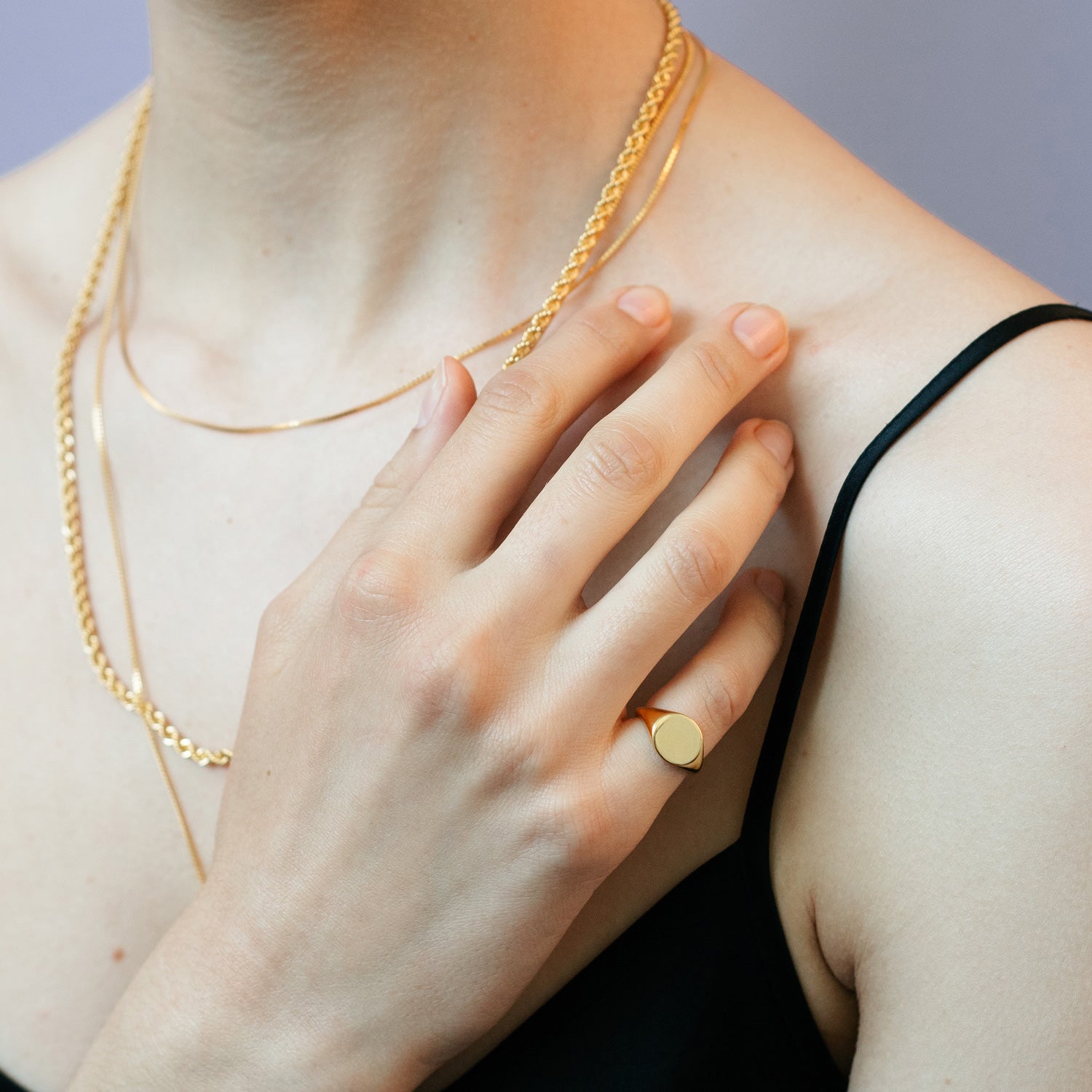 Pinky Signet Ring