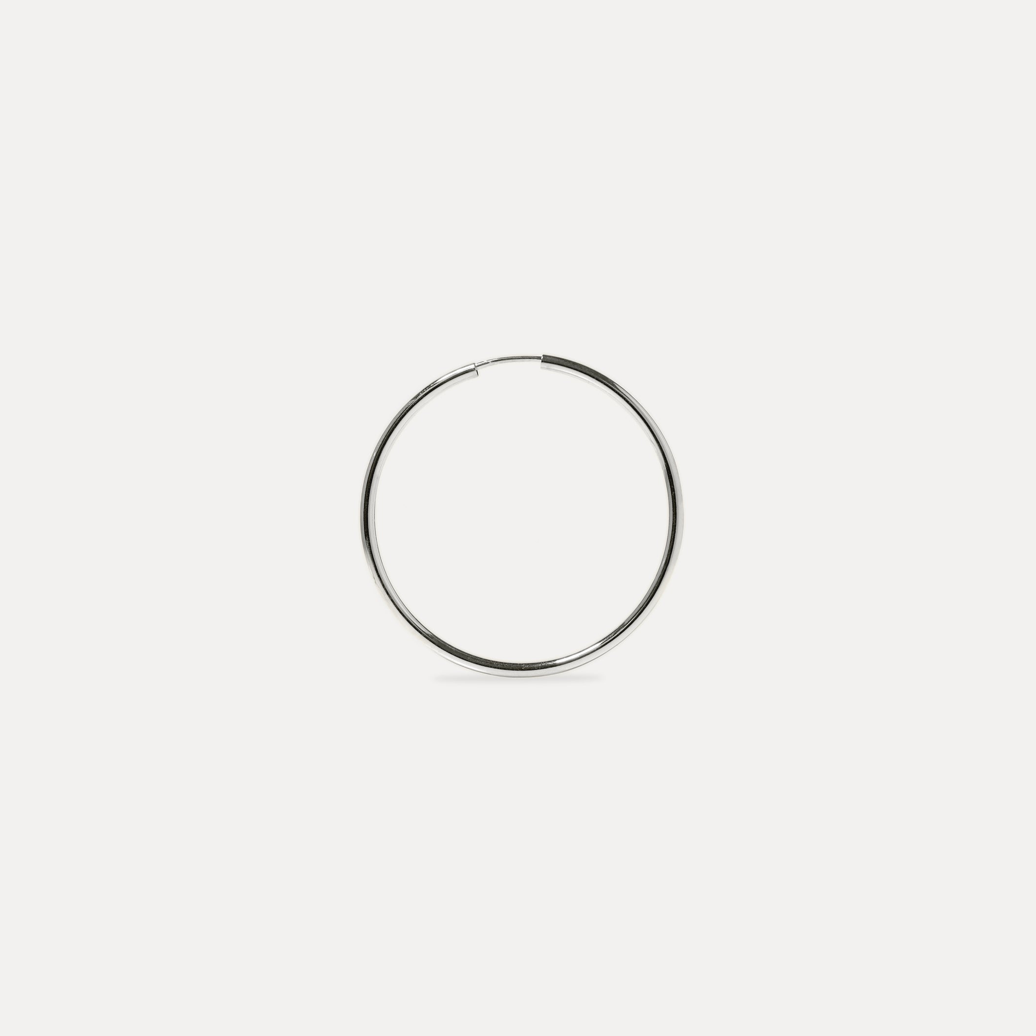 Basic Hoop Earrings - Single