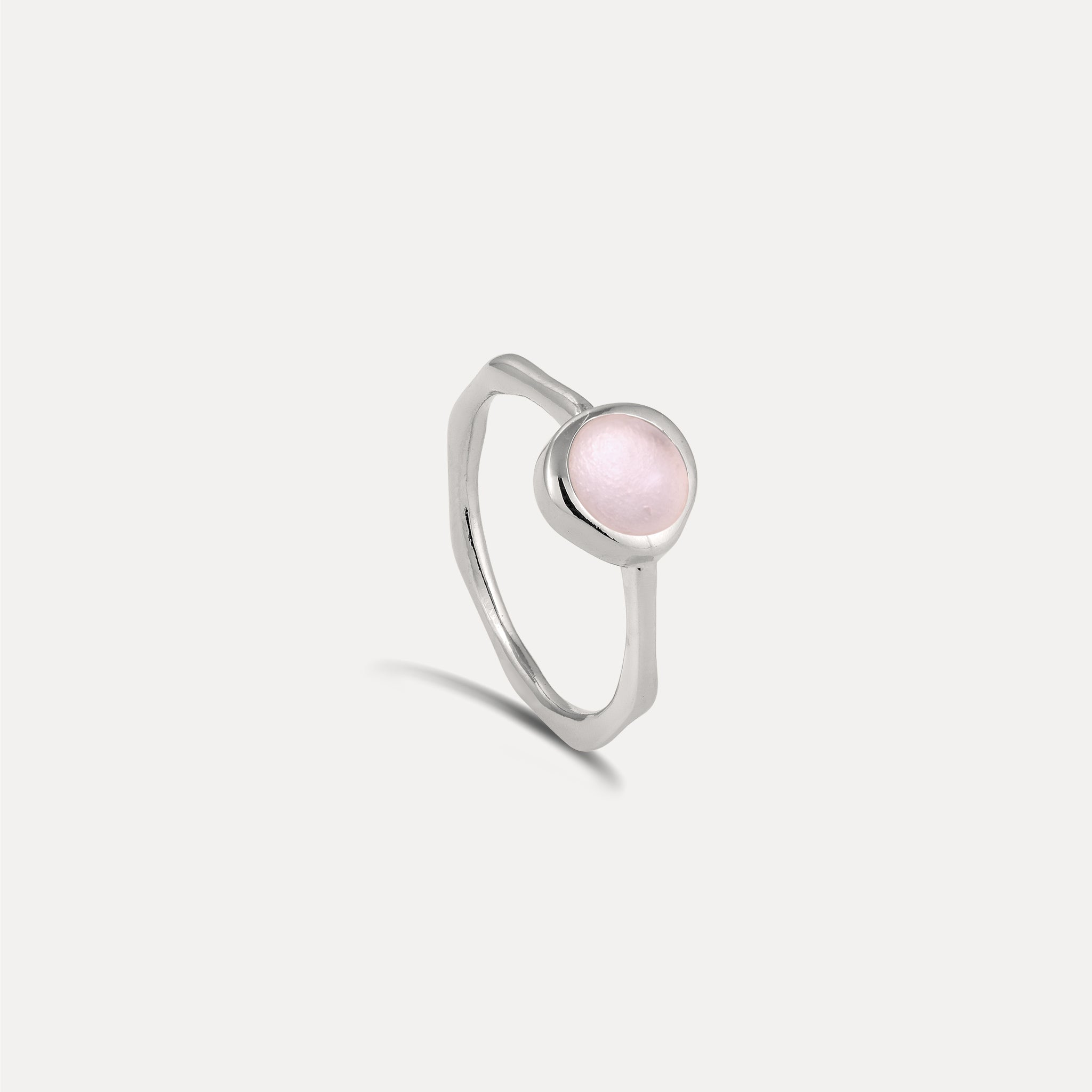 Zodiac Birthstone Ring 925 Silver - Glossy