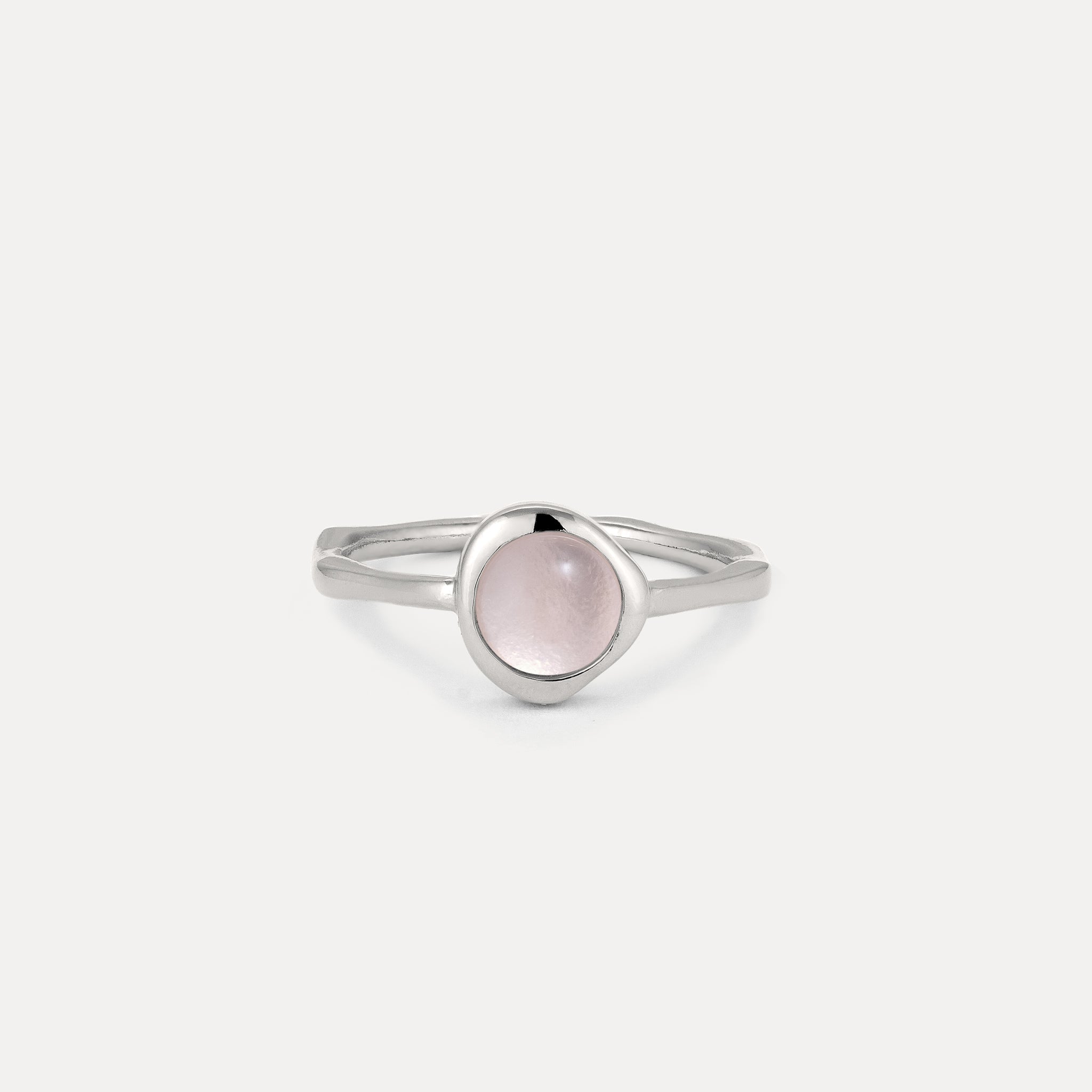 Zodiac Birthstone Ring 925 Silver - Glossy