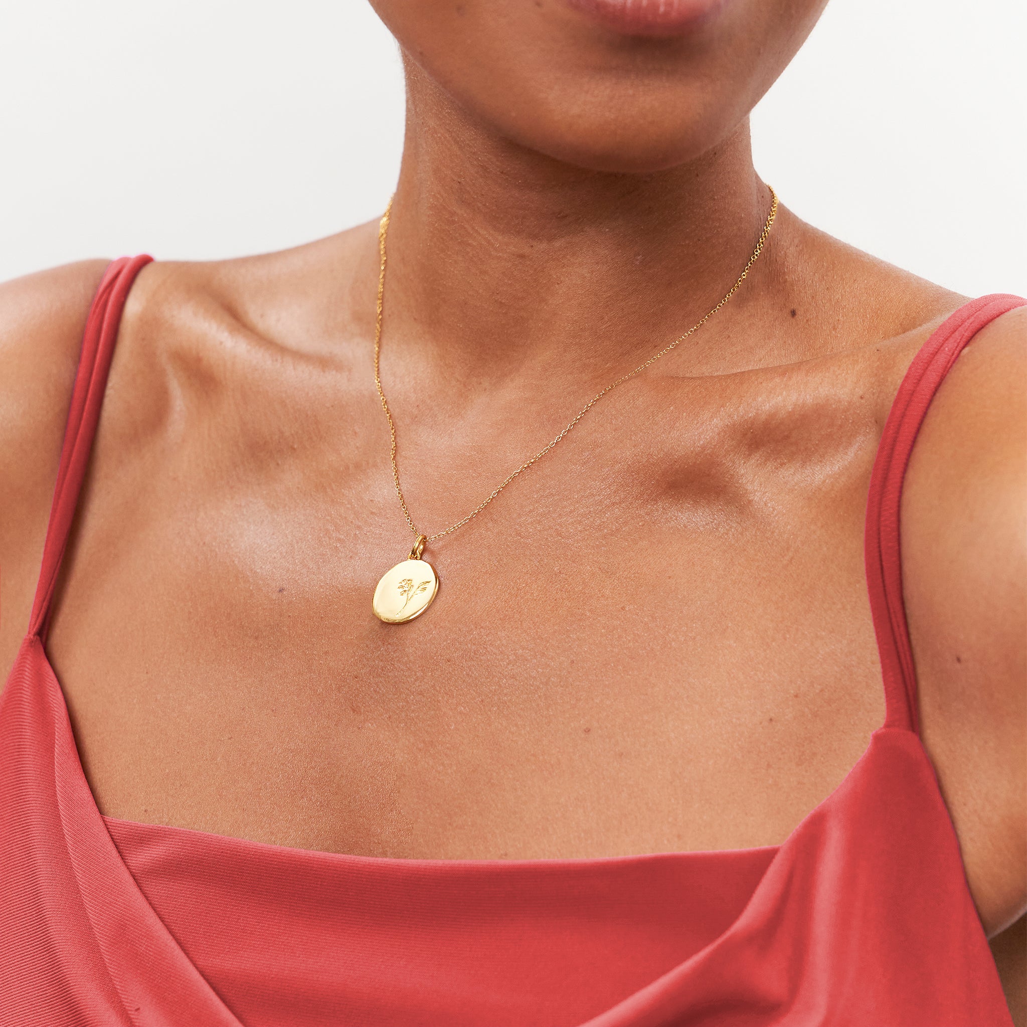 Eden Lilly Necklace | 14k Gold