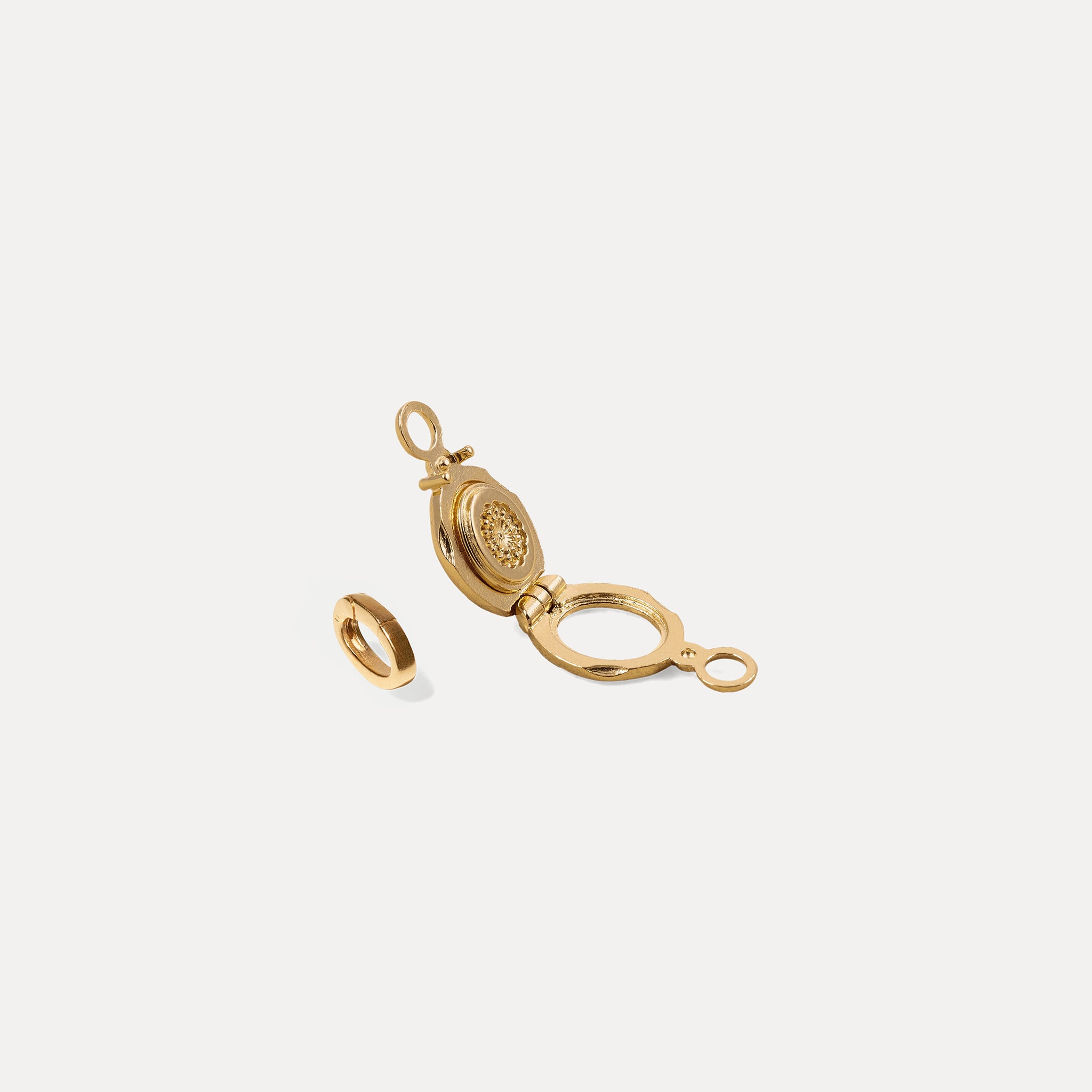 Locket Charm Floral