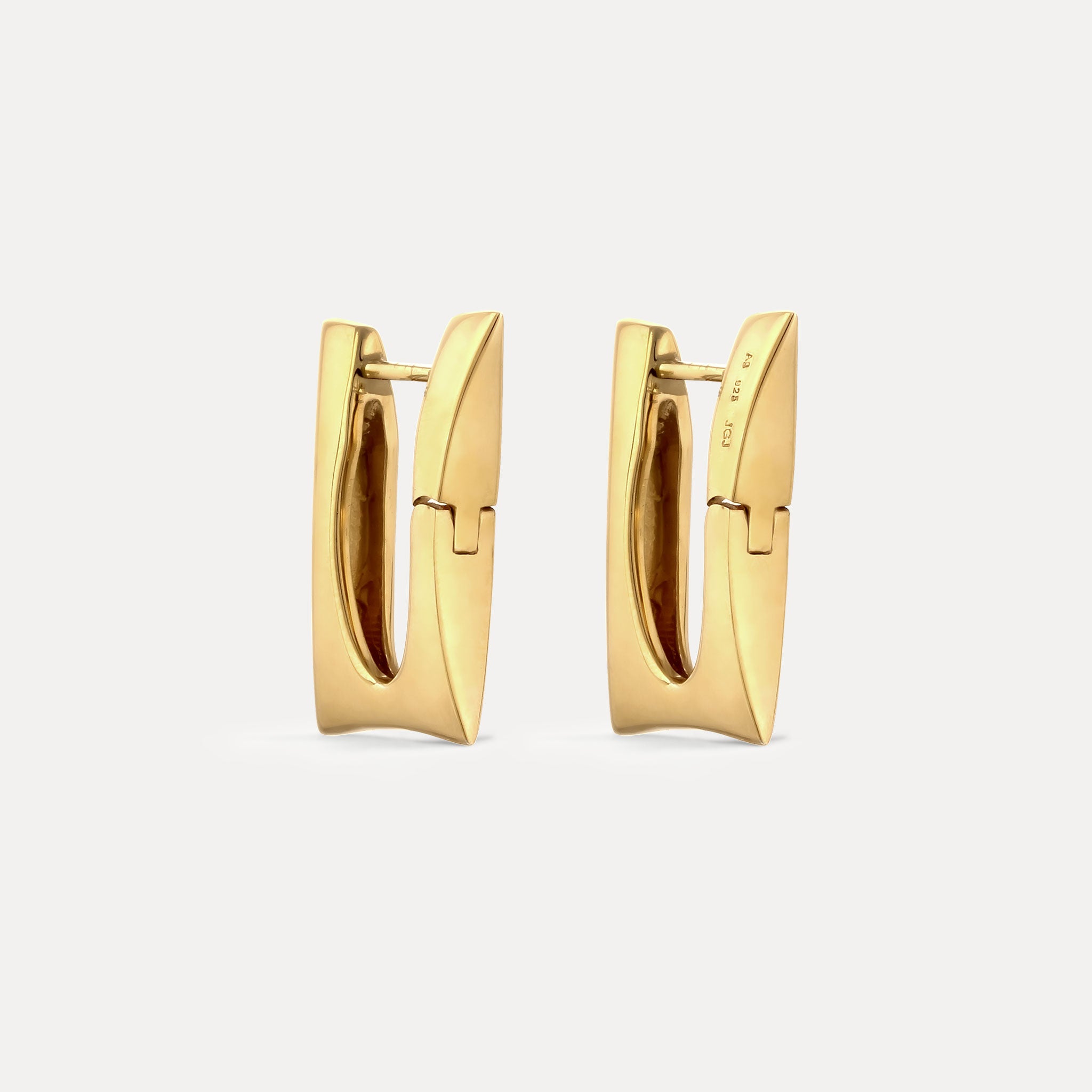 Marquise Arc Creolen Ohrringe