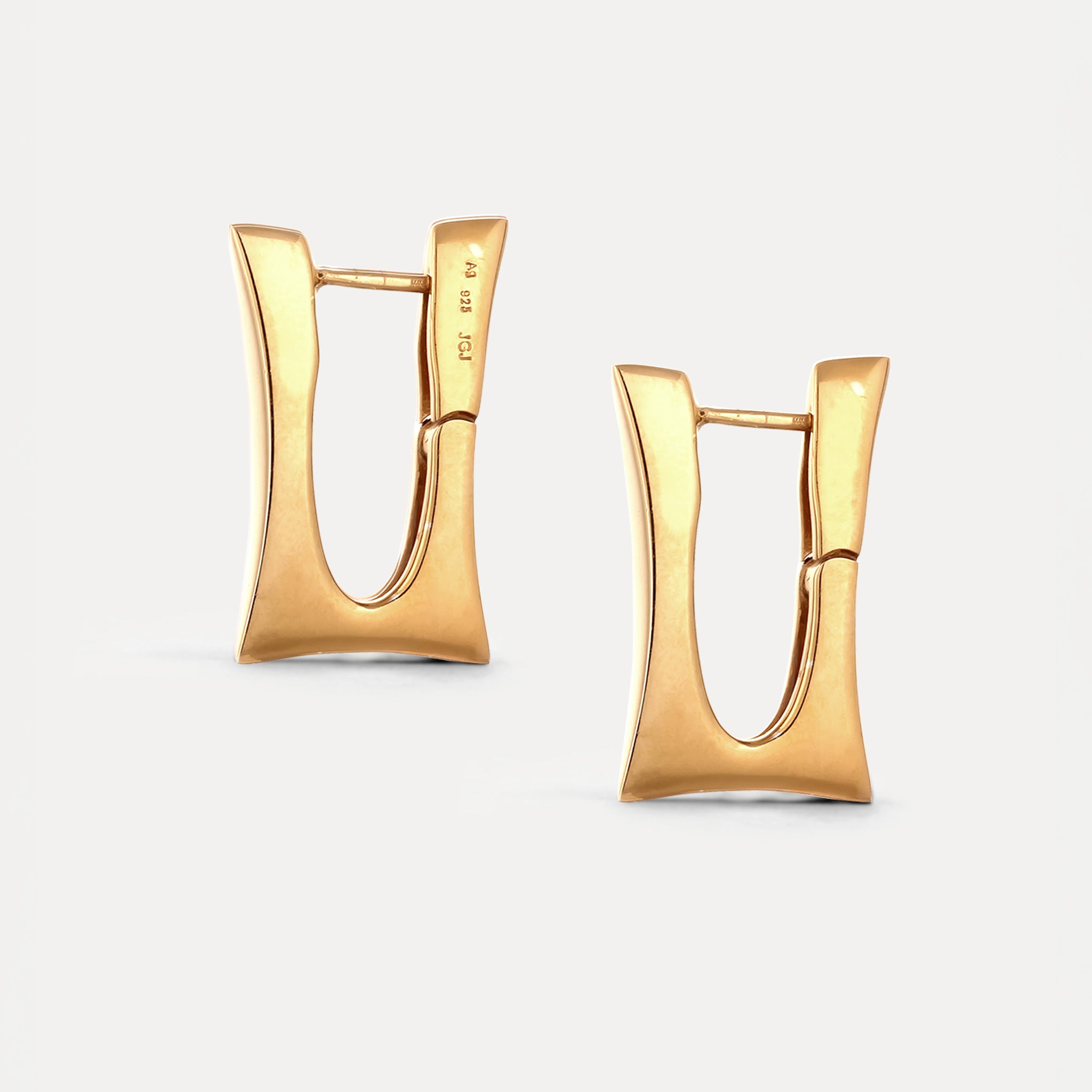 Marquise Arc Creolen Ohrringe