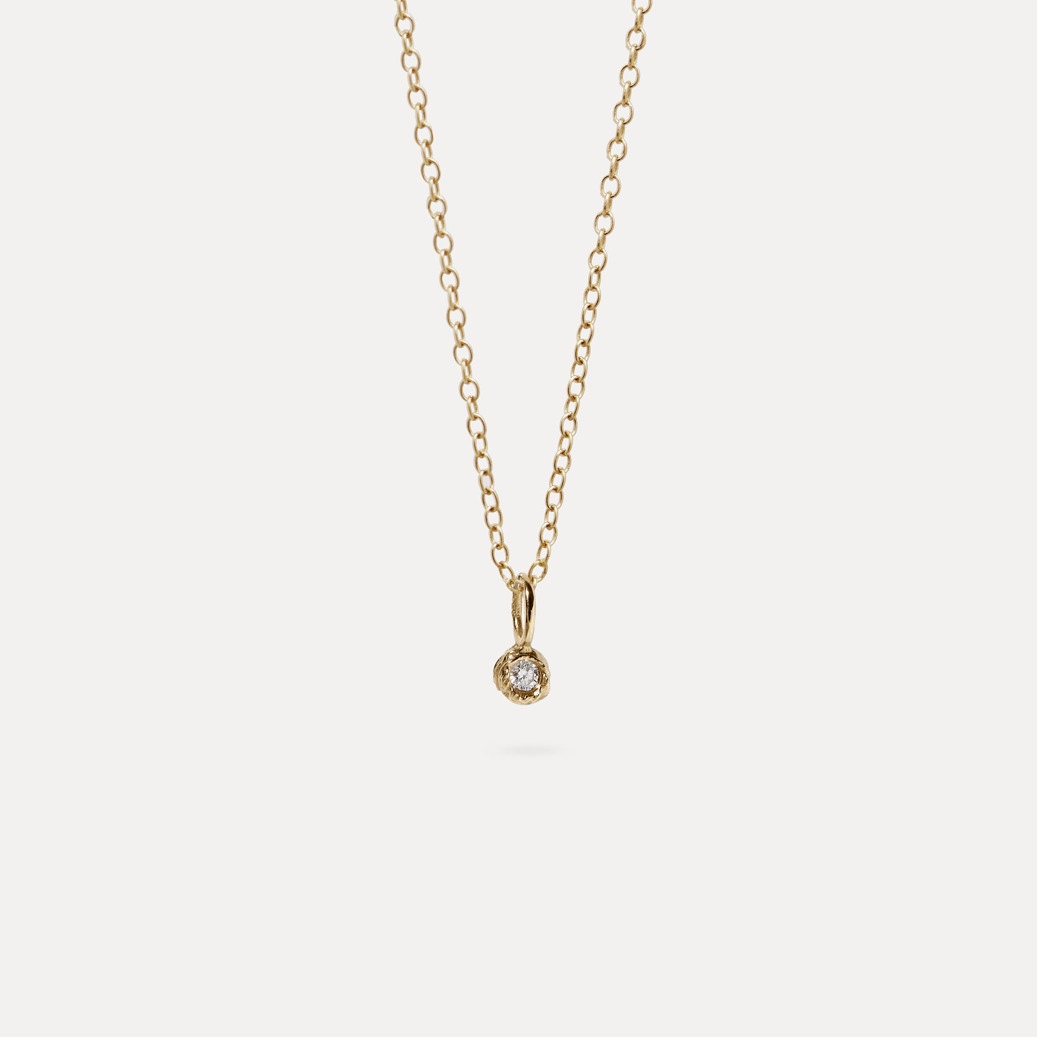 Diamond Mater Necklace | 14k Gold