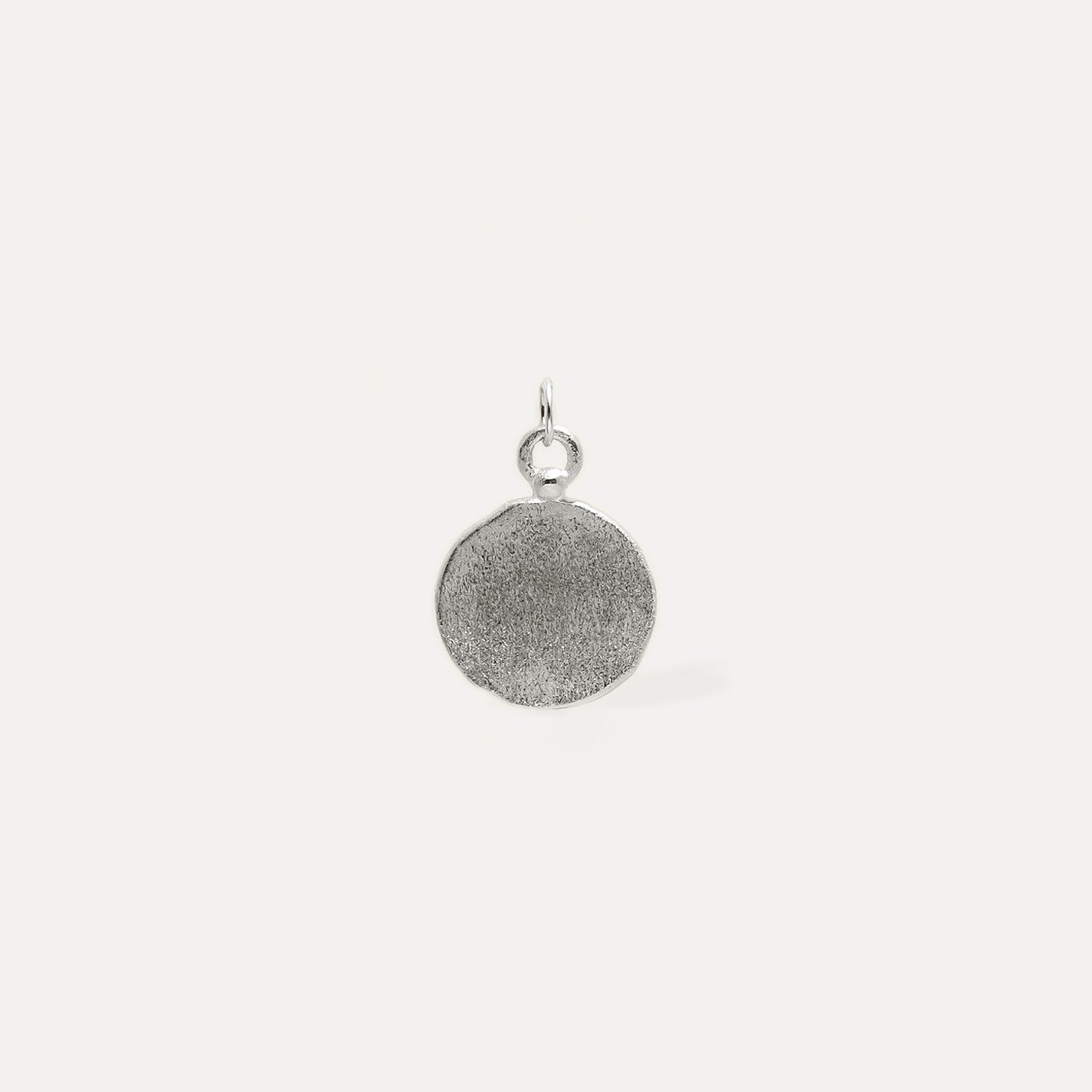 Engravable Fluid Medallion Pendant - Matte