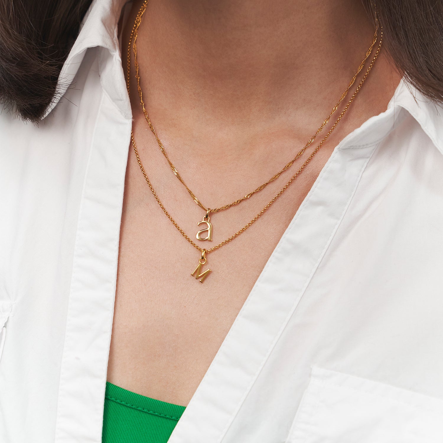 Mini Initial Pendant