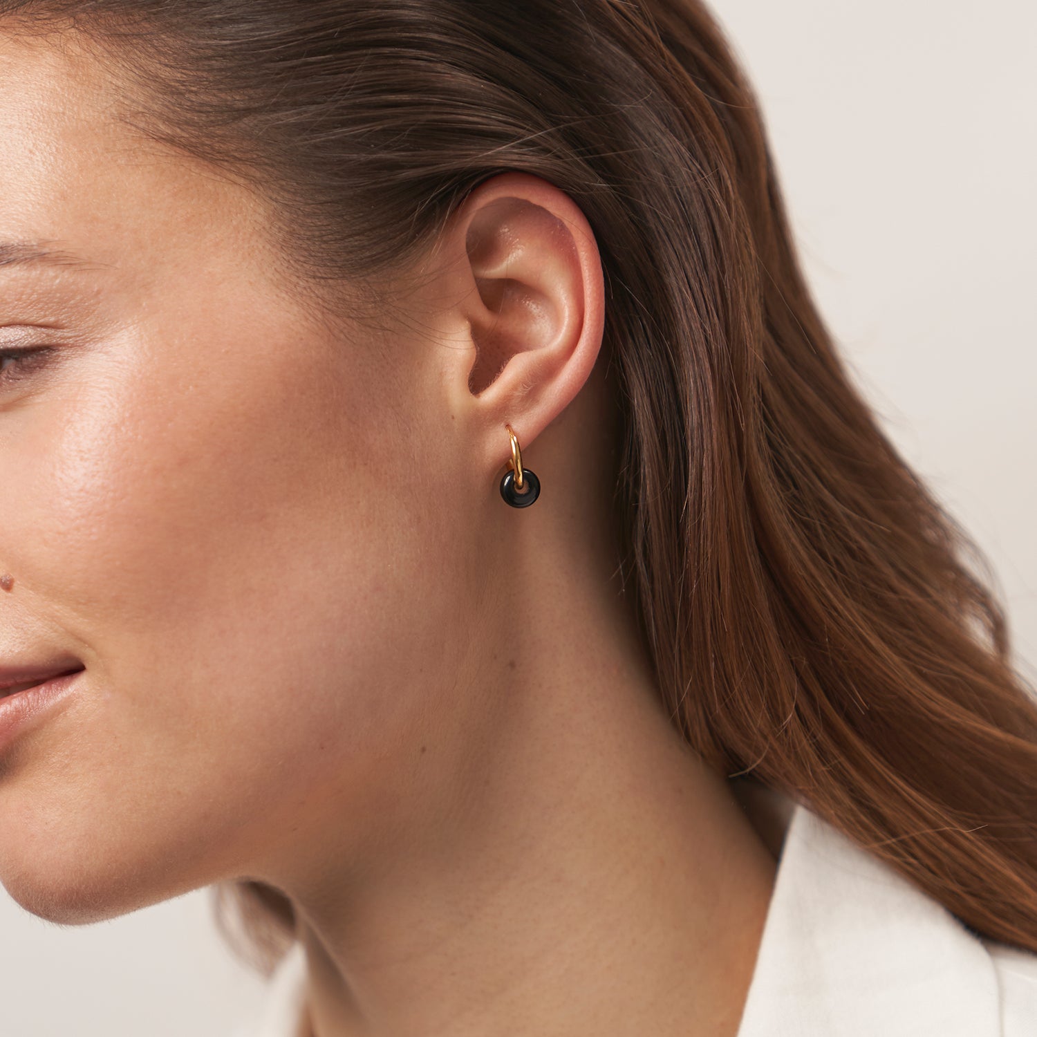 Mini Murano Glas Black