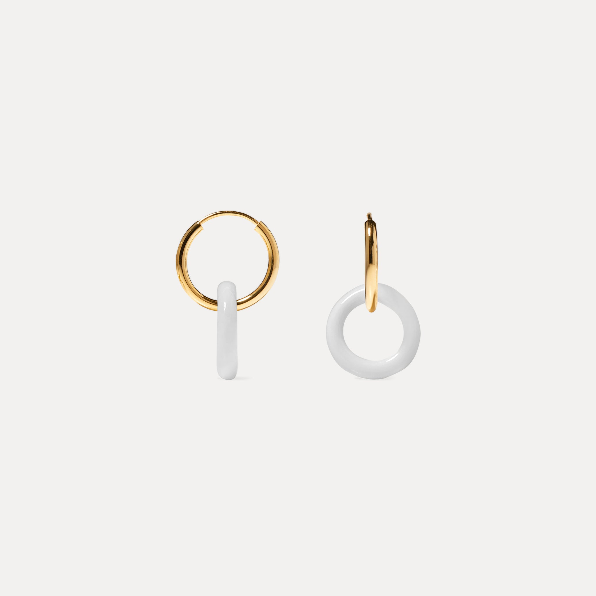 Anello Murano Glas White - Single