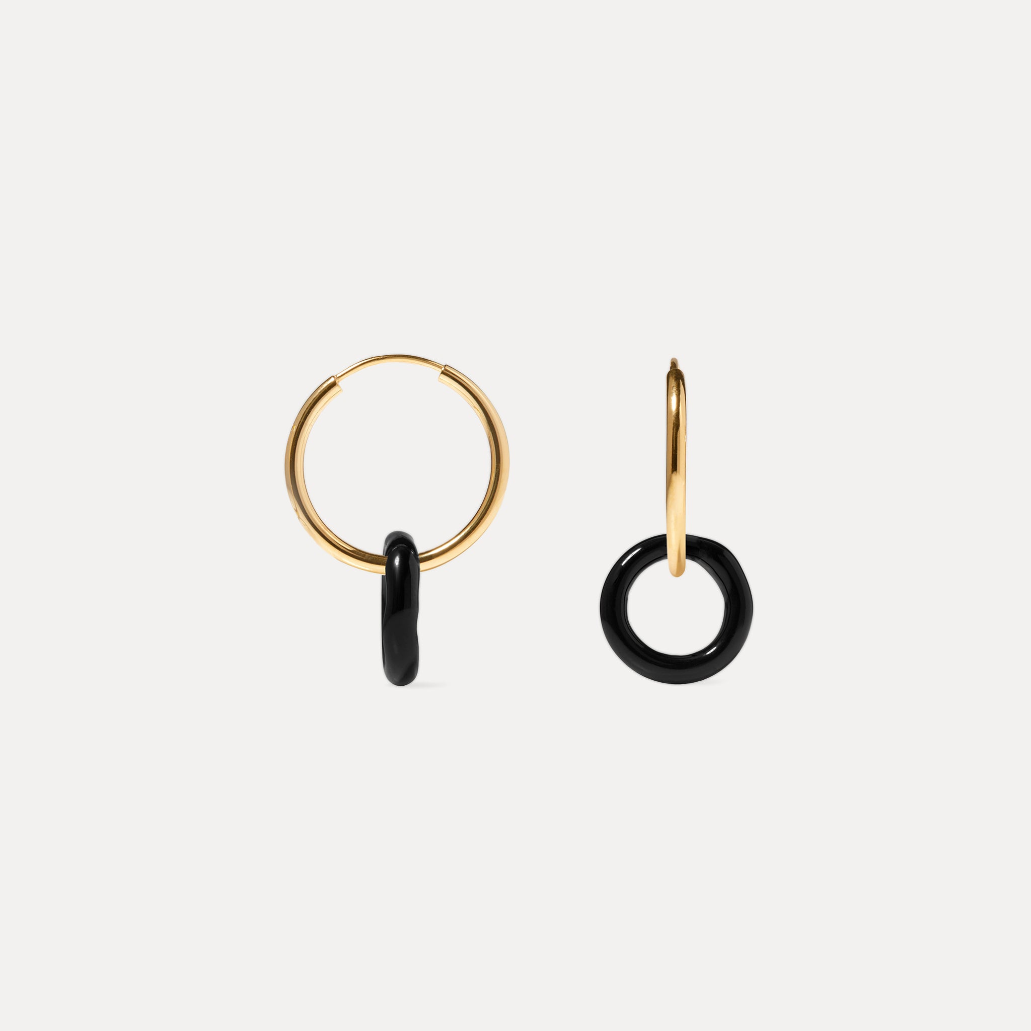 Anello Murano Glas Black - Single
