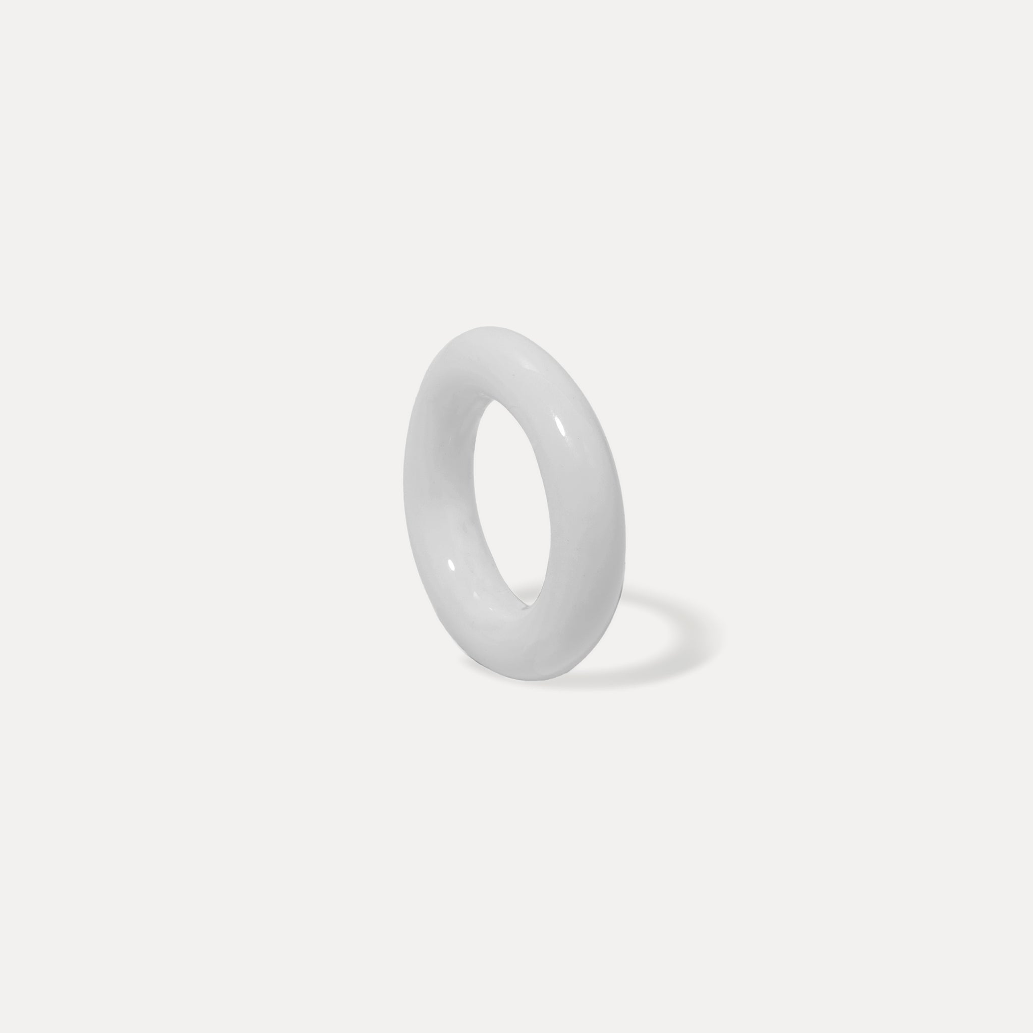 Anello Murano Glas White - Single