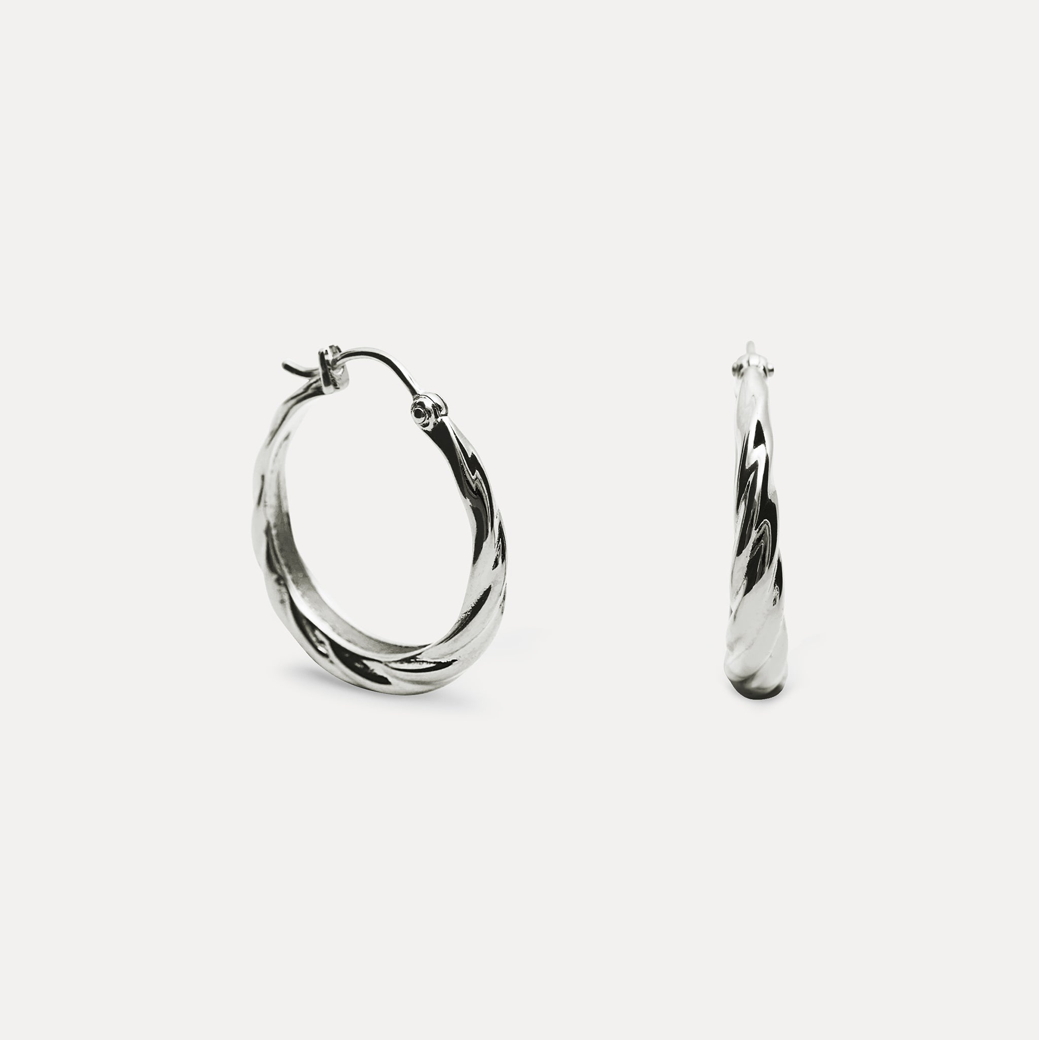 Nest Hoop Earrings