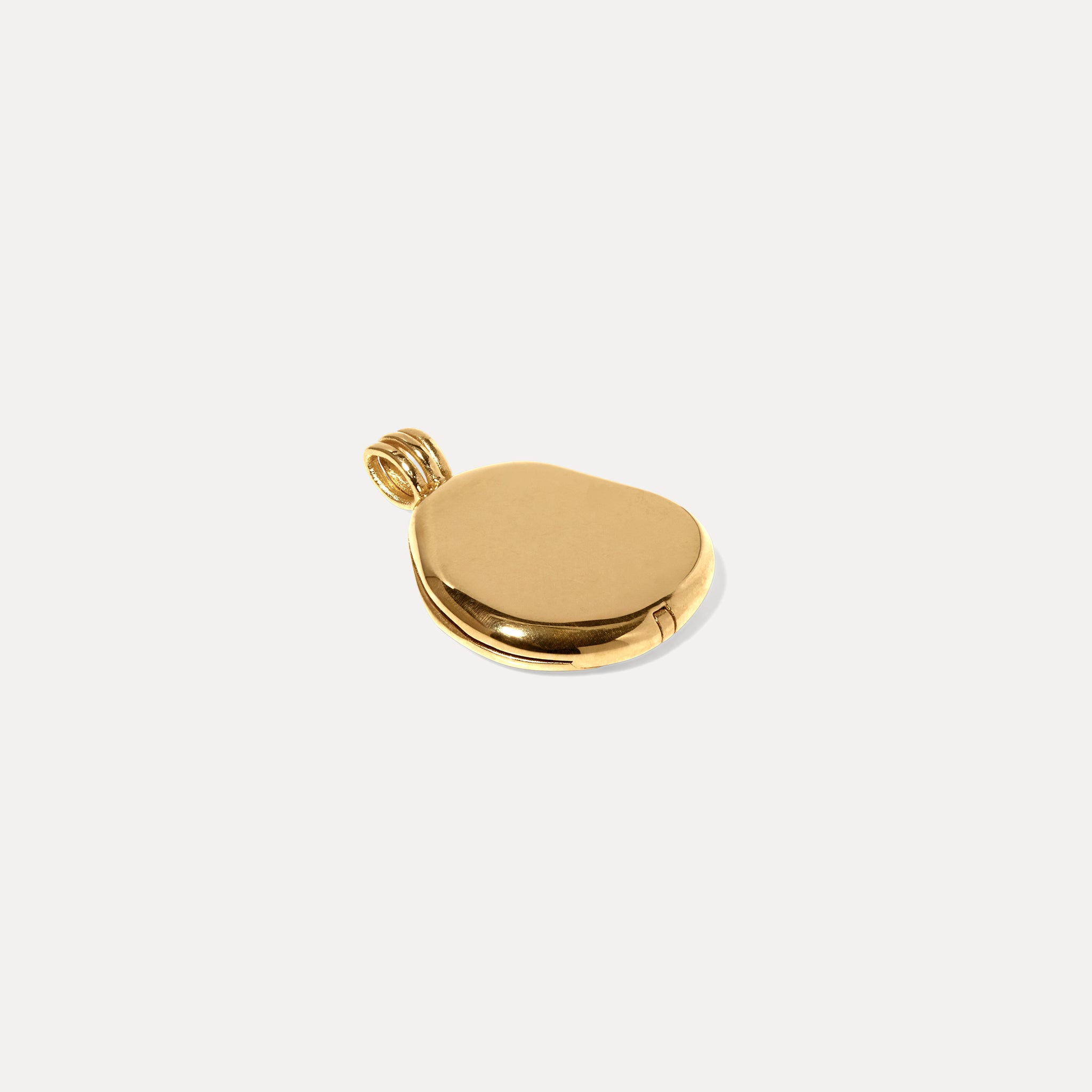 Organic Liquid Locket Pendant