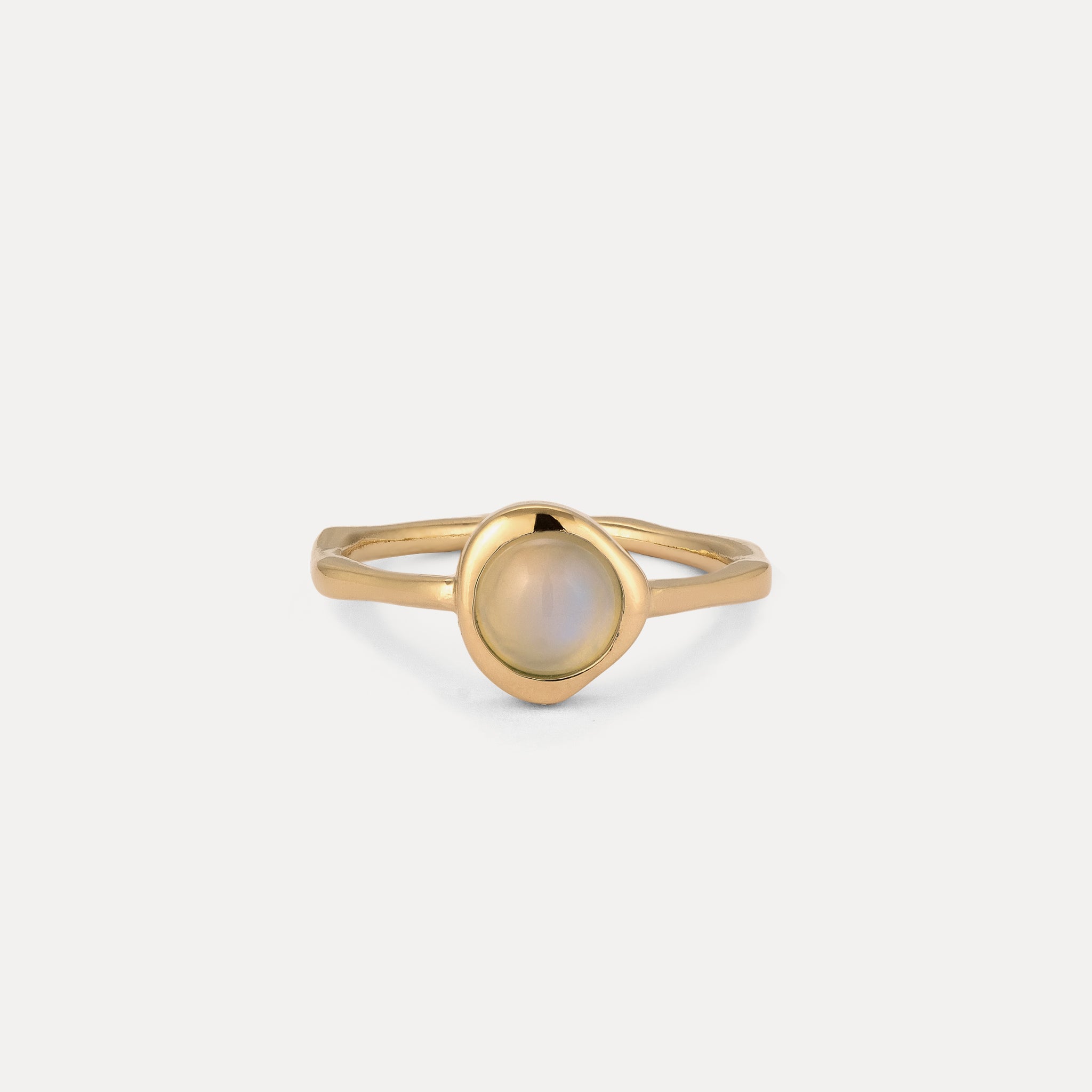 Zodiac Birthstone Ring | 14k Gold - Glossy