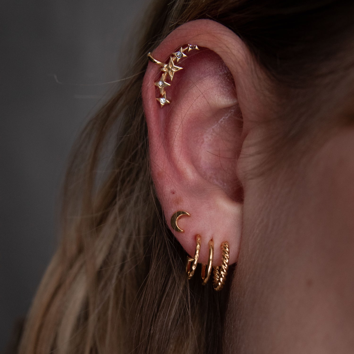 Moonchild Stud Earrings