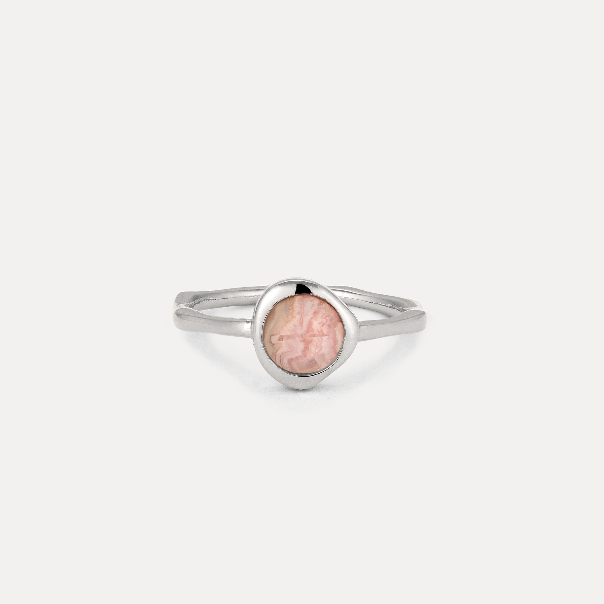 Zodiac Birthstone Ring 925 Silver - Glossy