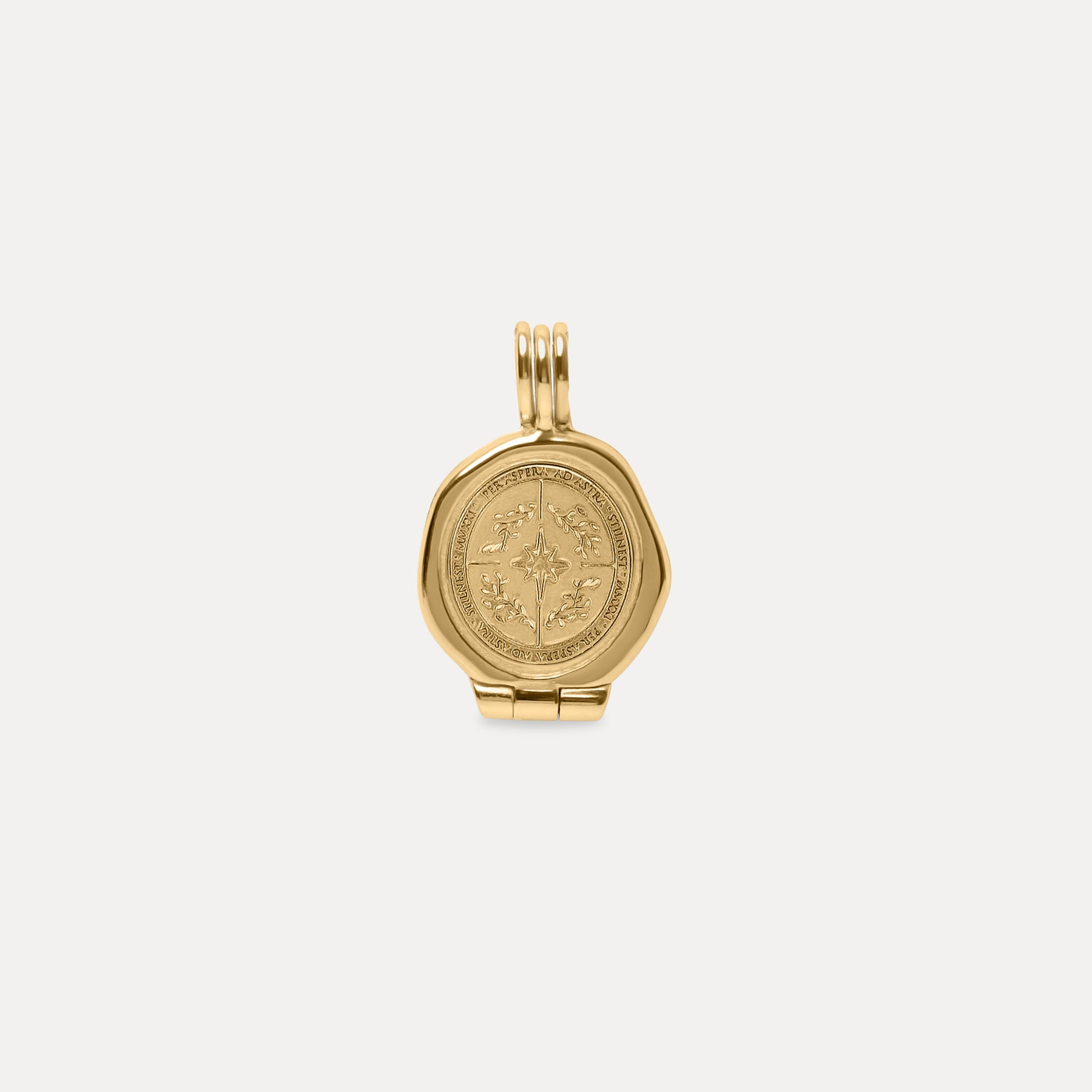 Ad Astra Seal Locket Necklace