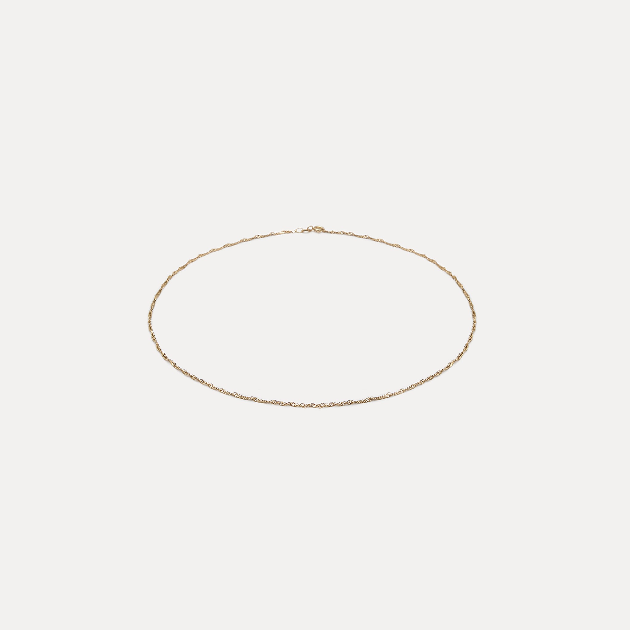 Singapore Chain | 14k Gold