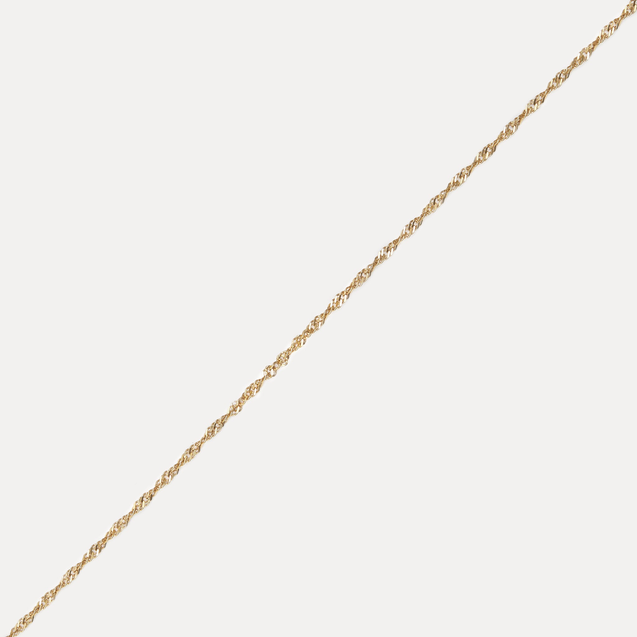 Singapore Chain | 14k Gold