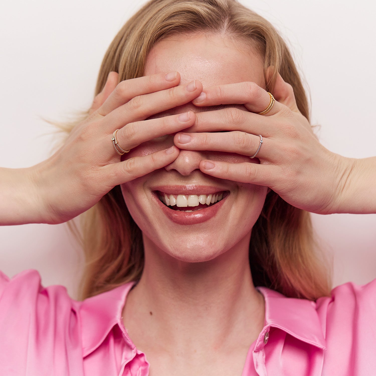 White Sapphire Snake Tail Solitaire Ring | 14K Gold