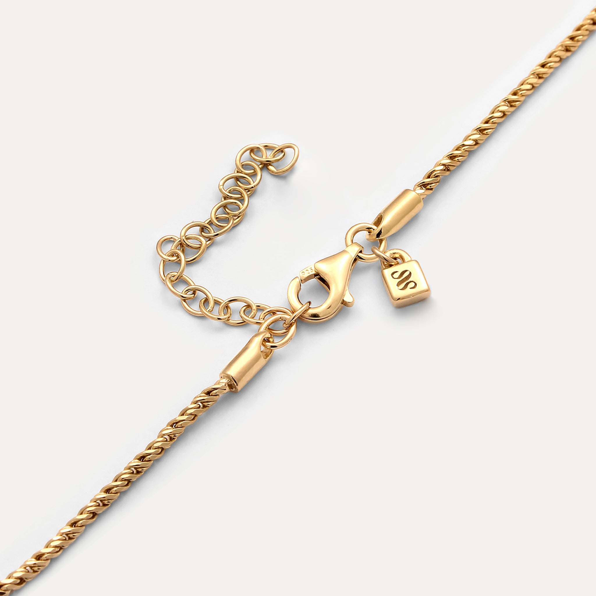 Spiral Chain Anklet