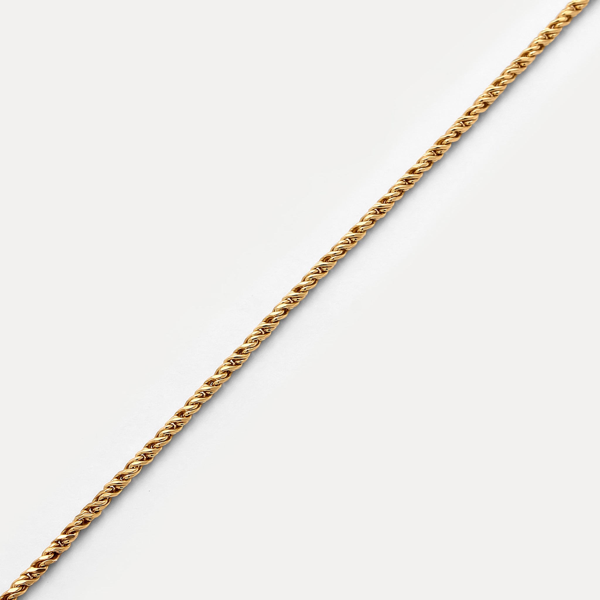 Spiral Chain Anklet