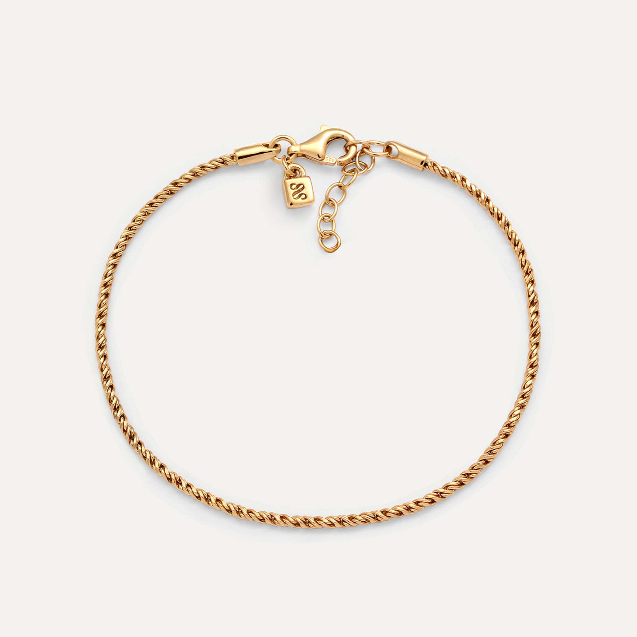 Spiral Chain Bracelet
