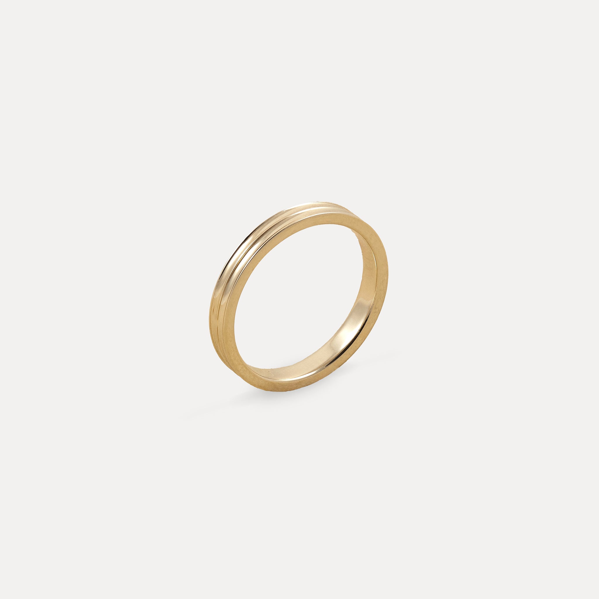 Stacked Fair Band | 14k Gold