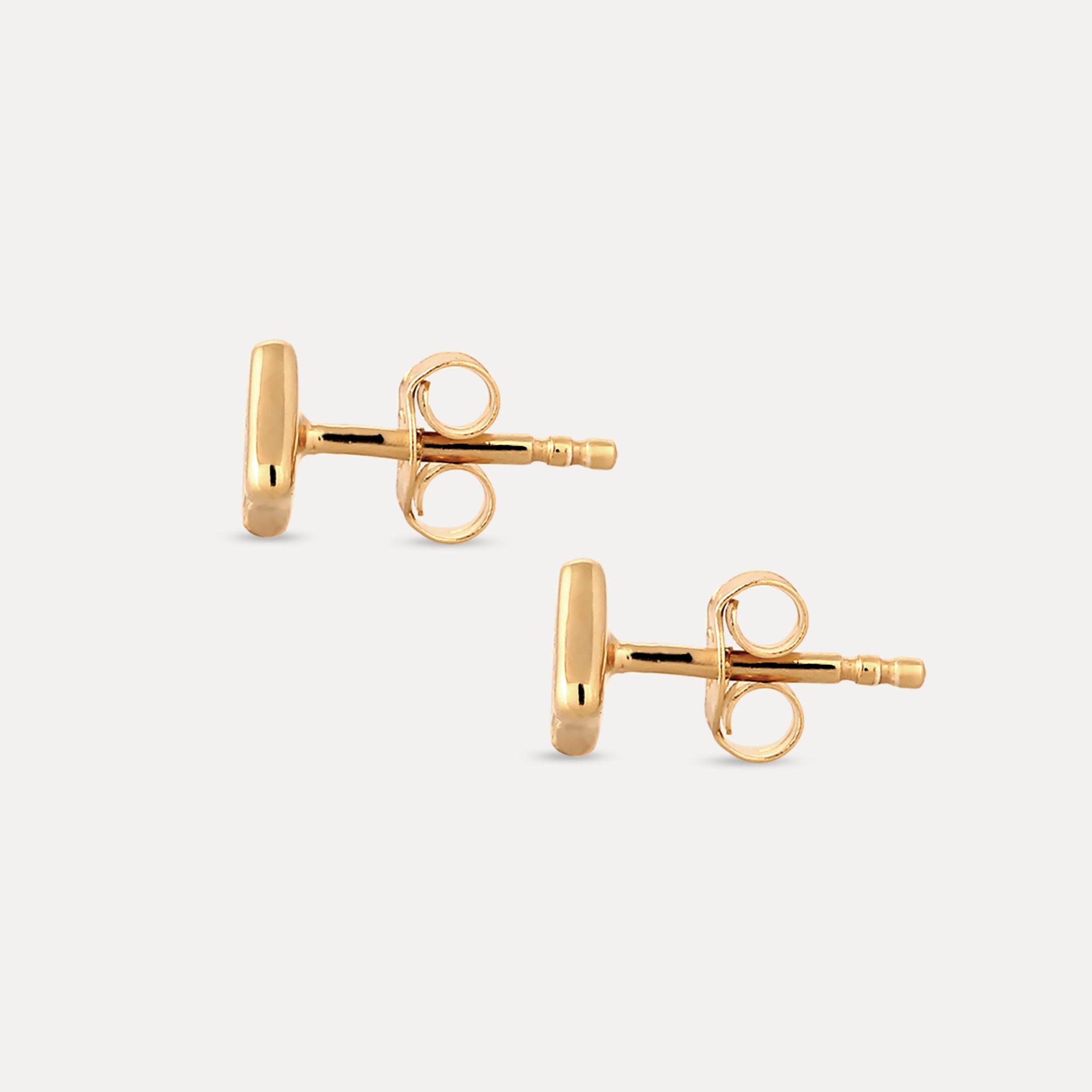 White Sapphire Supernova Pavé Stud Earrings