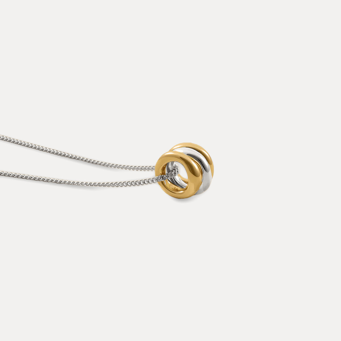 The Gathering Necklace Mixed Gold Vermeil