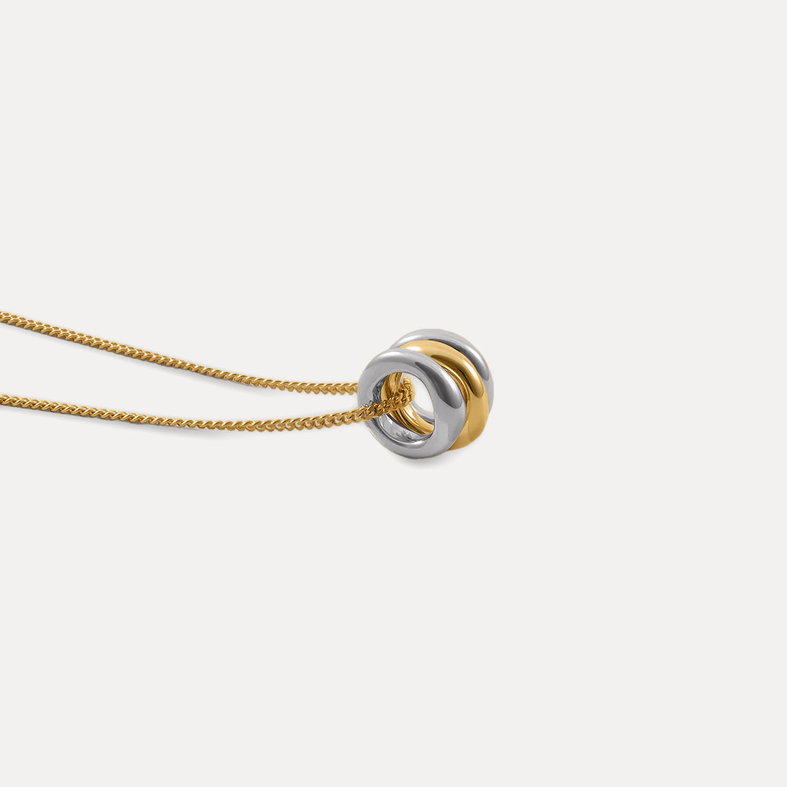 The Gathering Necklace Mixed Silver