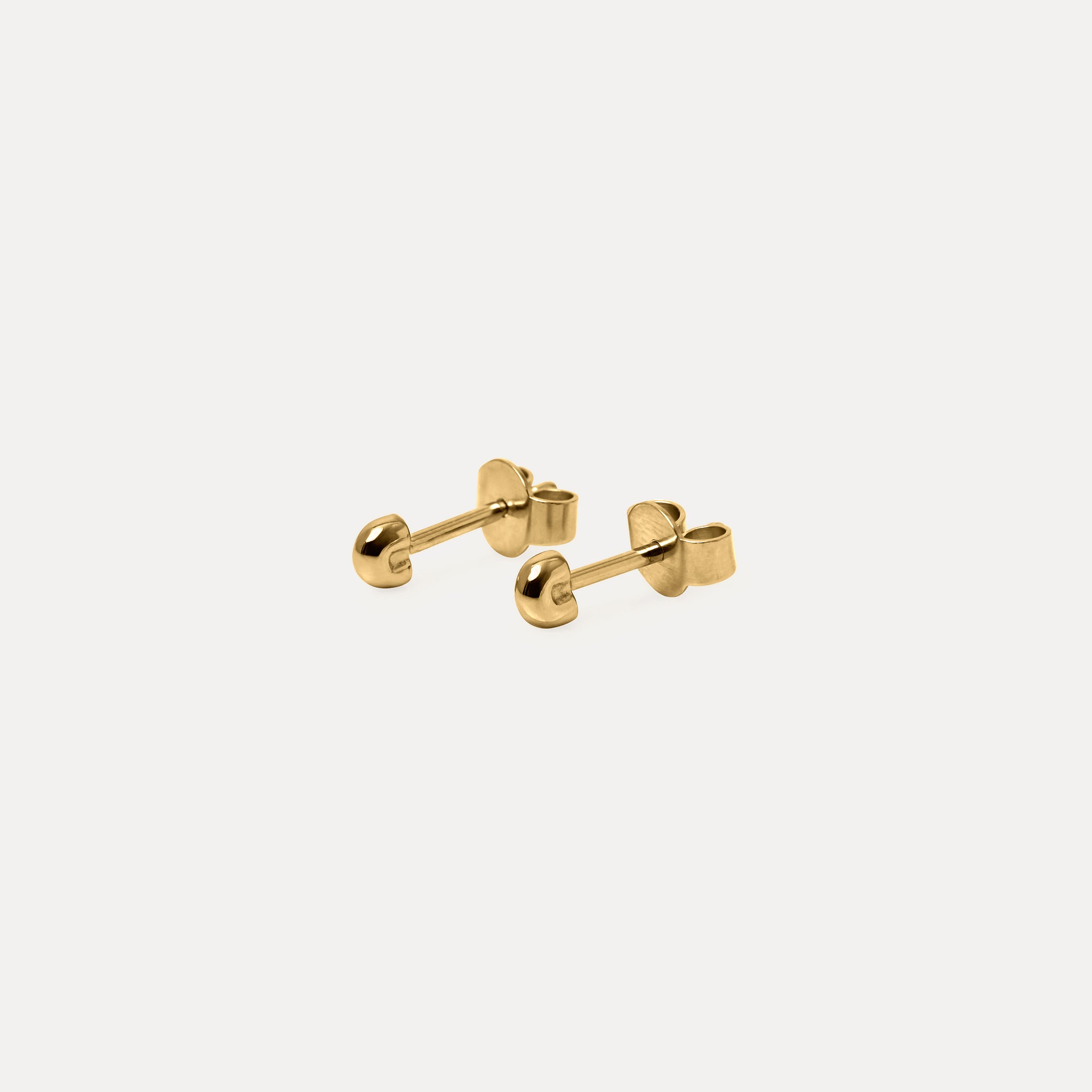 Tube Stud Earrings