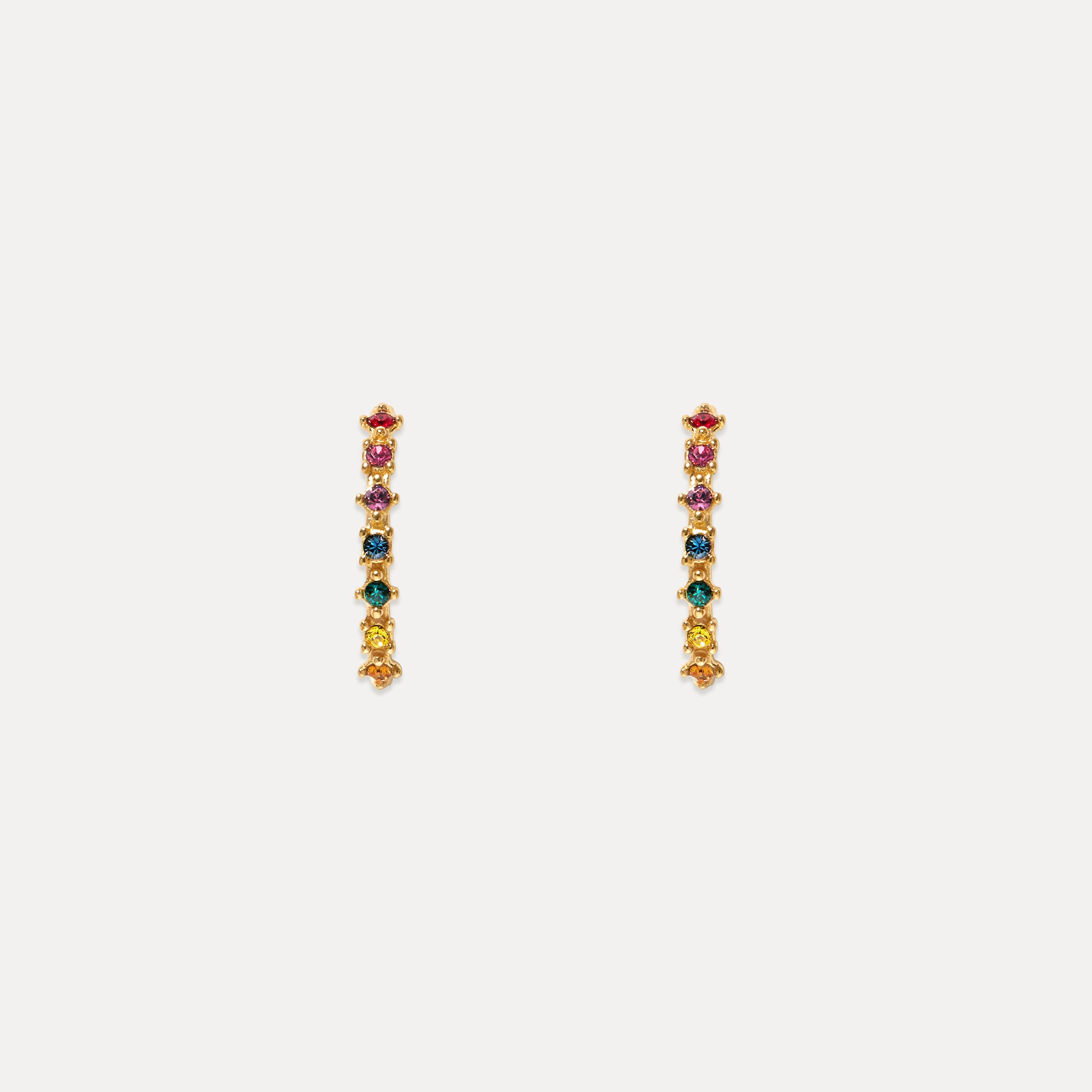 Rainbow Delight Drop Earrings