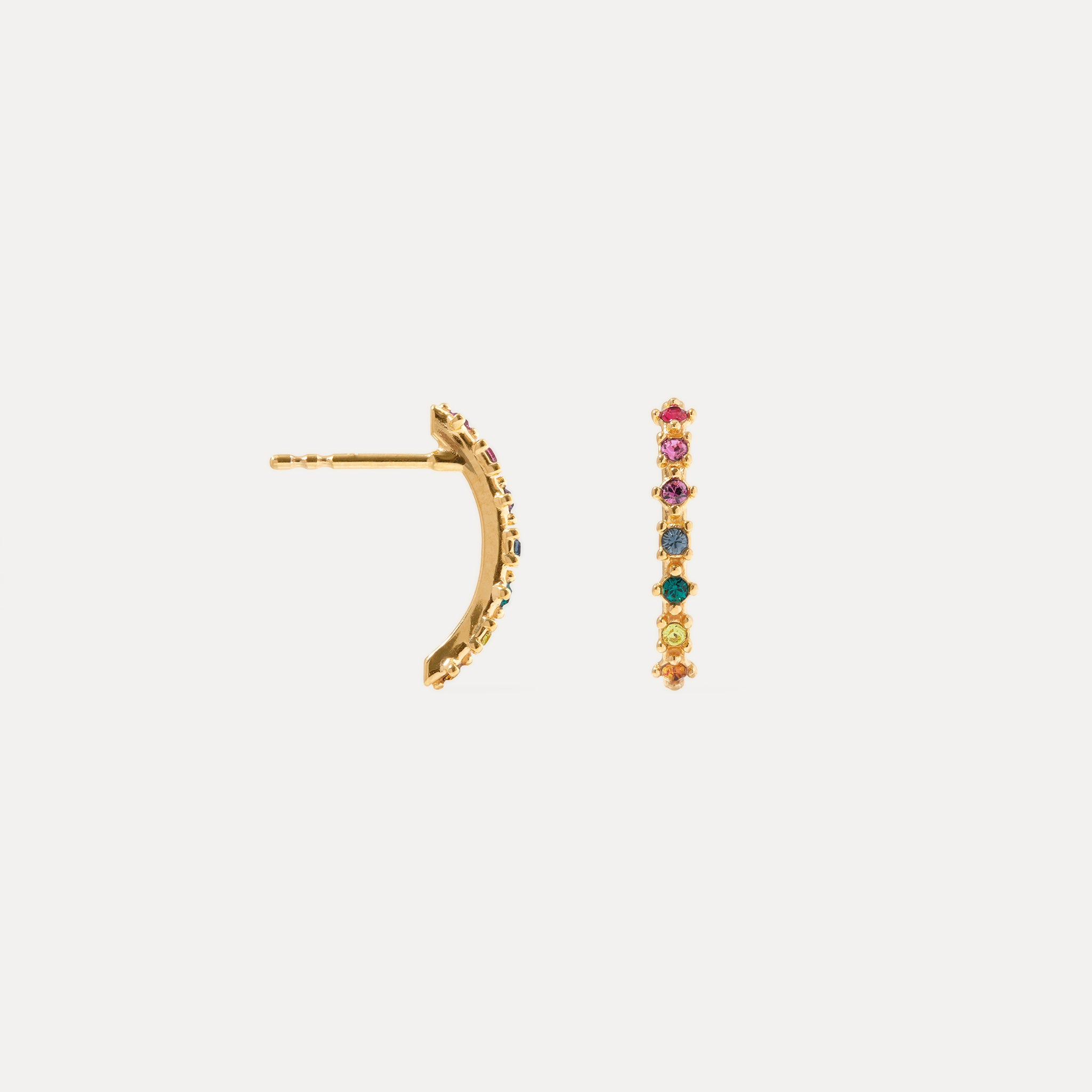 Rainbow Delight Drop Earrings