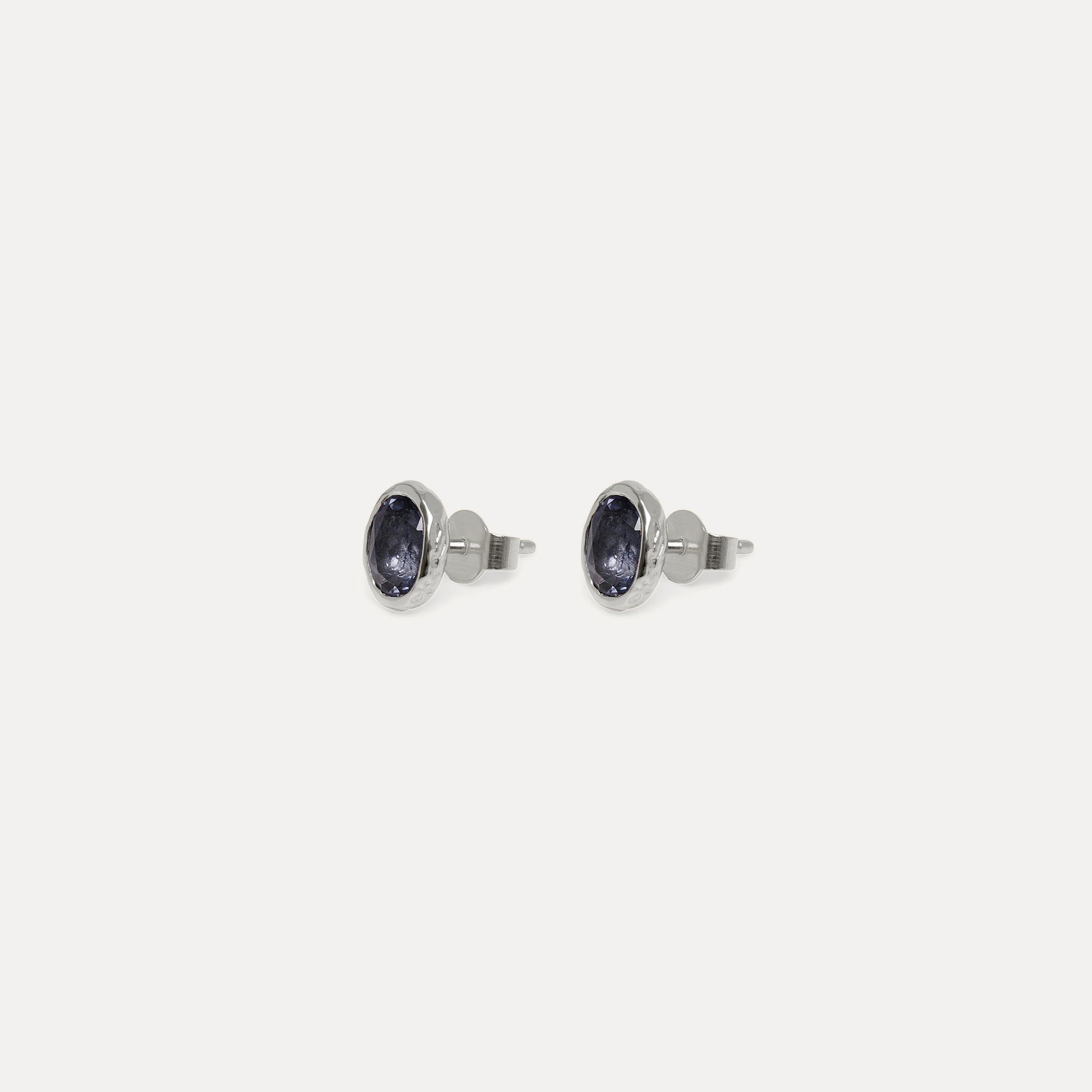 Iolith Violet Fizz Stud Earrings