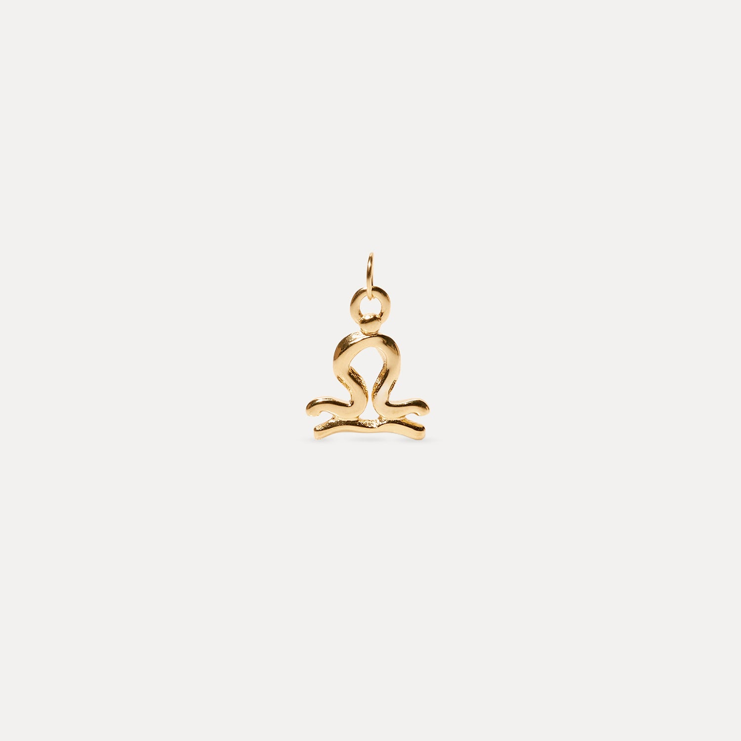Zodiac Charm Pendant | 14k Gold