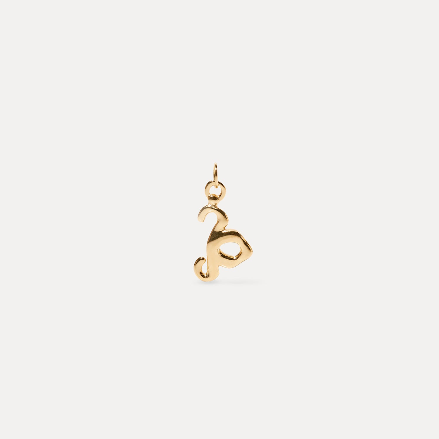 Zodiac Charm Pendant | 14k Gold