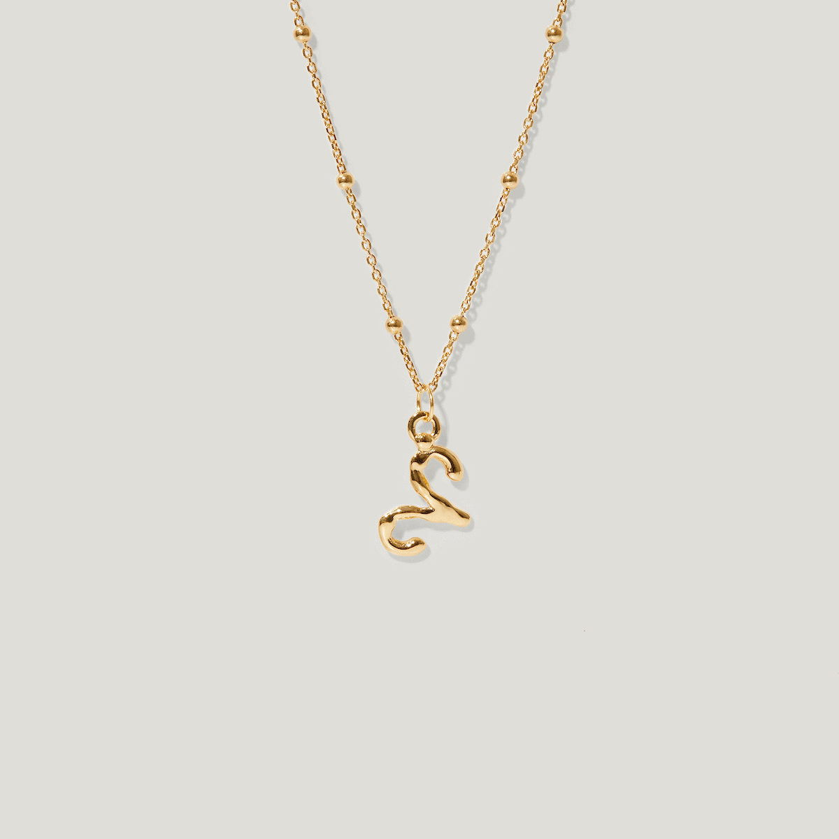 Zodiac Charm Necklace | 14k Gold