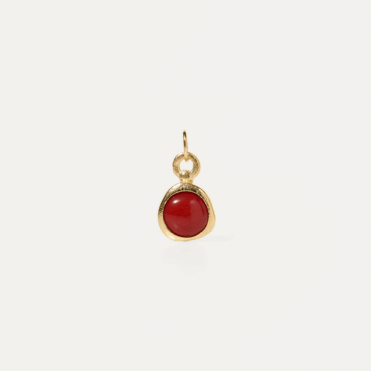 Zodiac Birthstone Pendant | 14k Gold